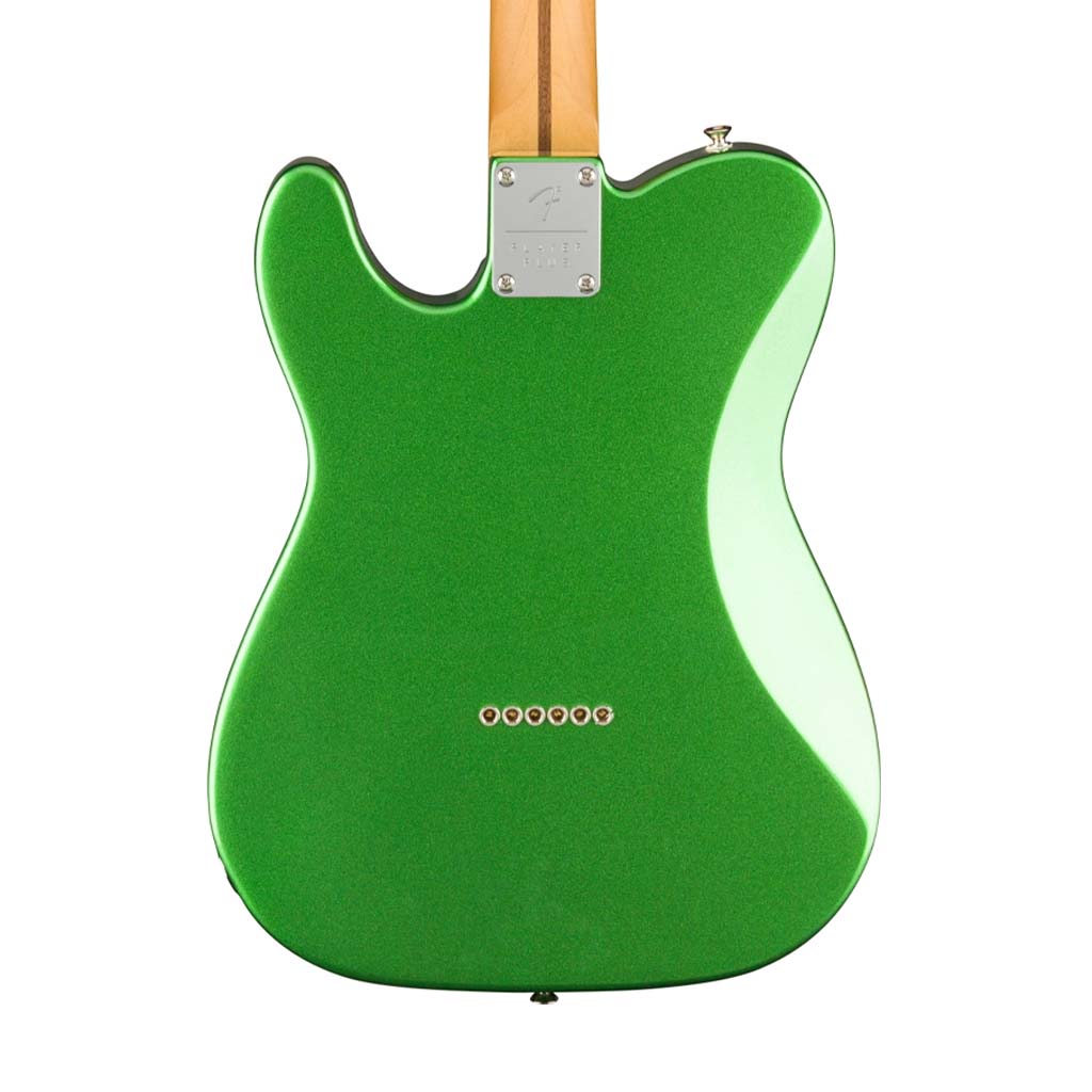 Fender Player Plus Telecaster Electric Guitar, Maple FB, Cosmic Jade - Image 4