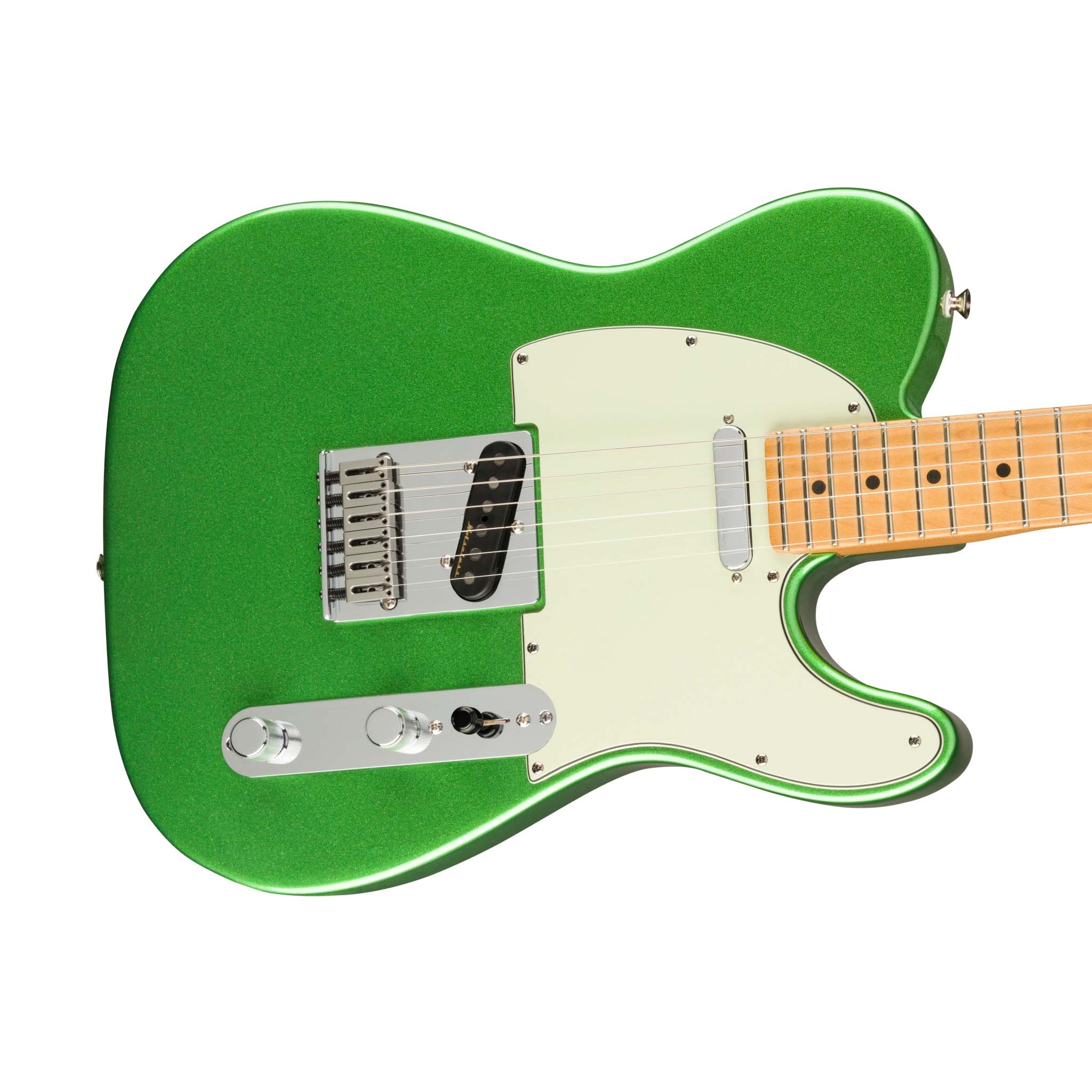 Fender Player Plus Telecaster Electric Guitar, Maple FB, Cosmic Jade - Image 5
