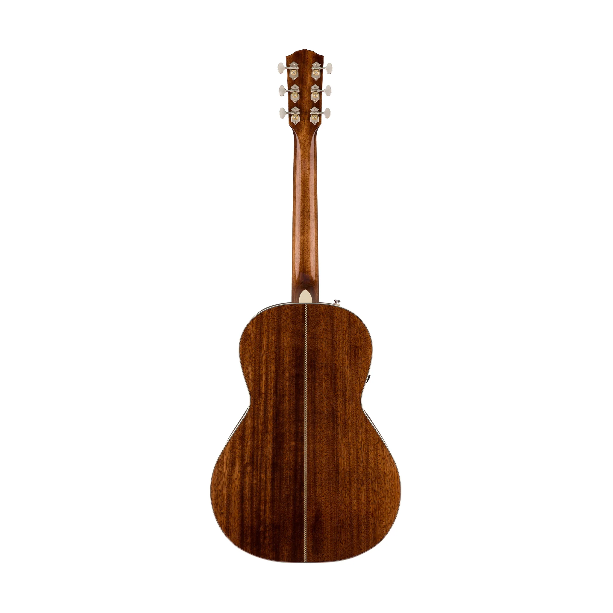 Fender PM-2 Standard Parlor Acoustic Guitar w/Case, Natural - Image 2