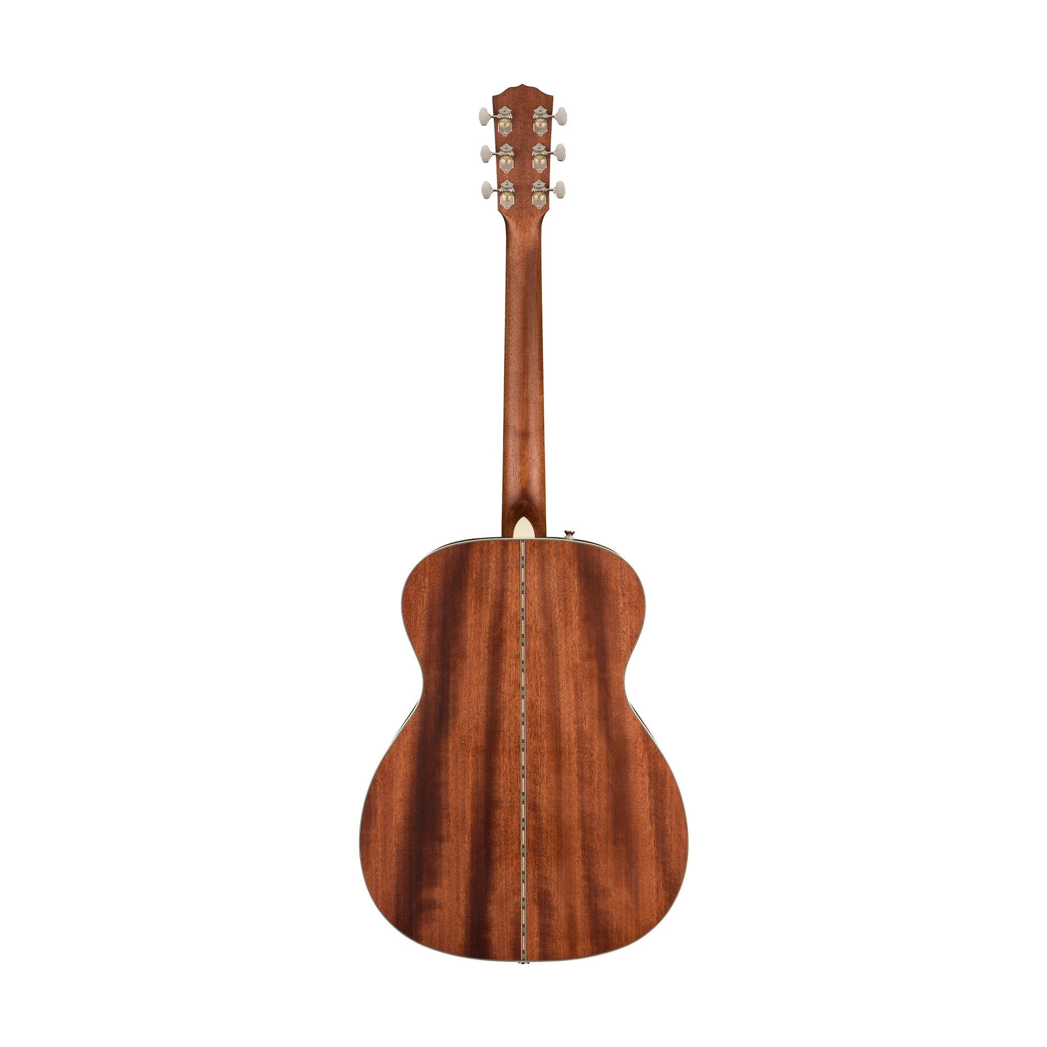 Fender PO-220E Orchestra Electro Acoustic Guitar, Aged Cognac Burst - Image 2
