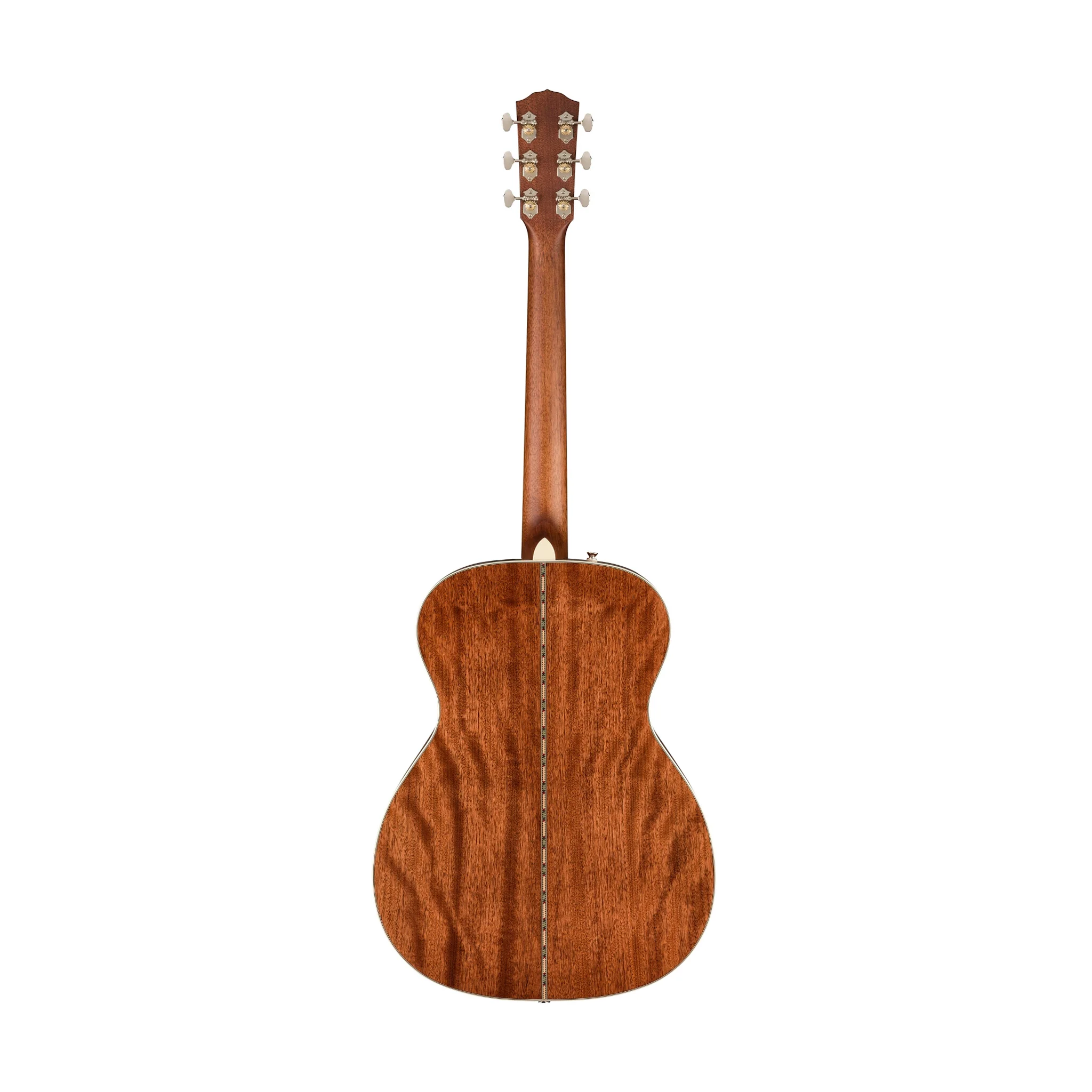 Fender PO-220E Orchestra Electro Acoustic Guitar, Natural - Image 2