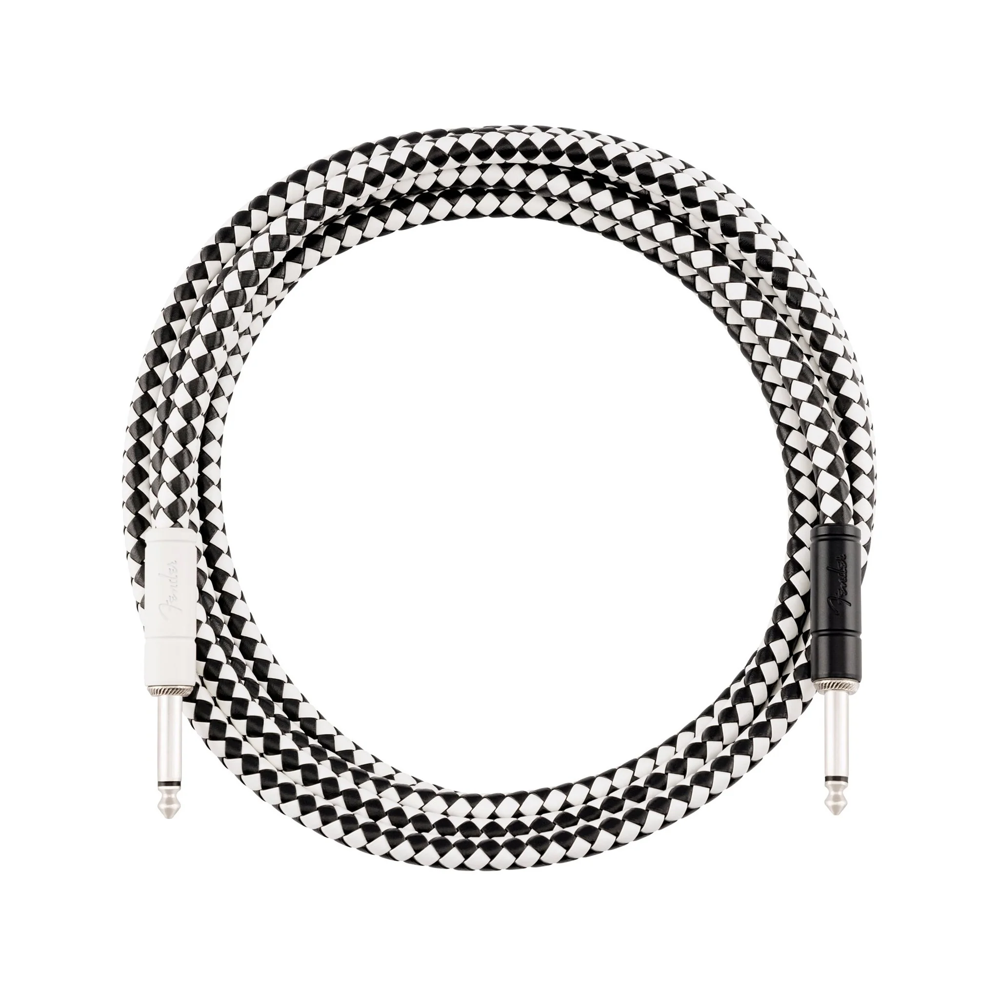 Fender Professional Series 10ft Instrument Cable, Checkboard - Image 2