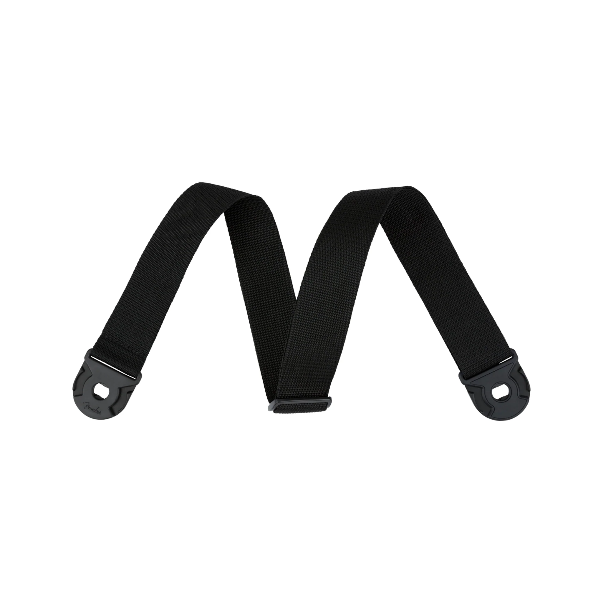 Fender Quickgrip Poly Guitar Strap, Black