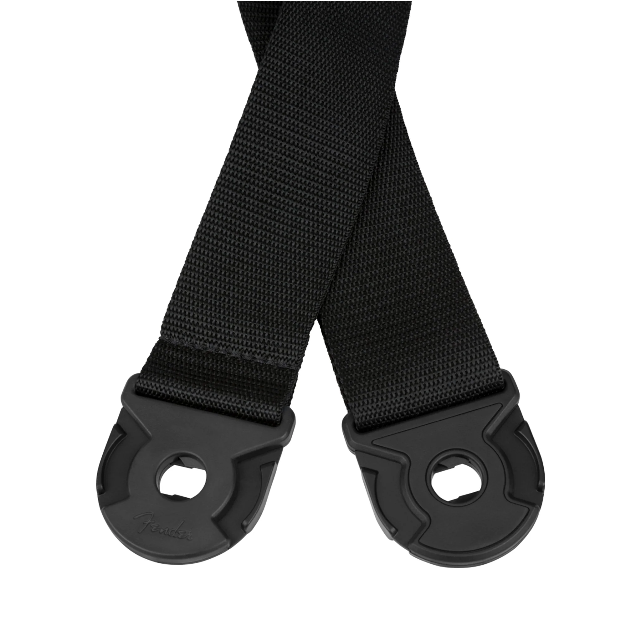 Fender Quickgrip Poly Guitar Strap, Black - Image 2