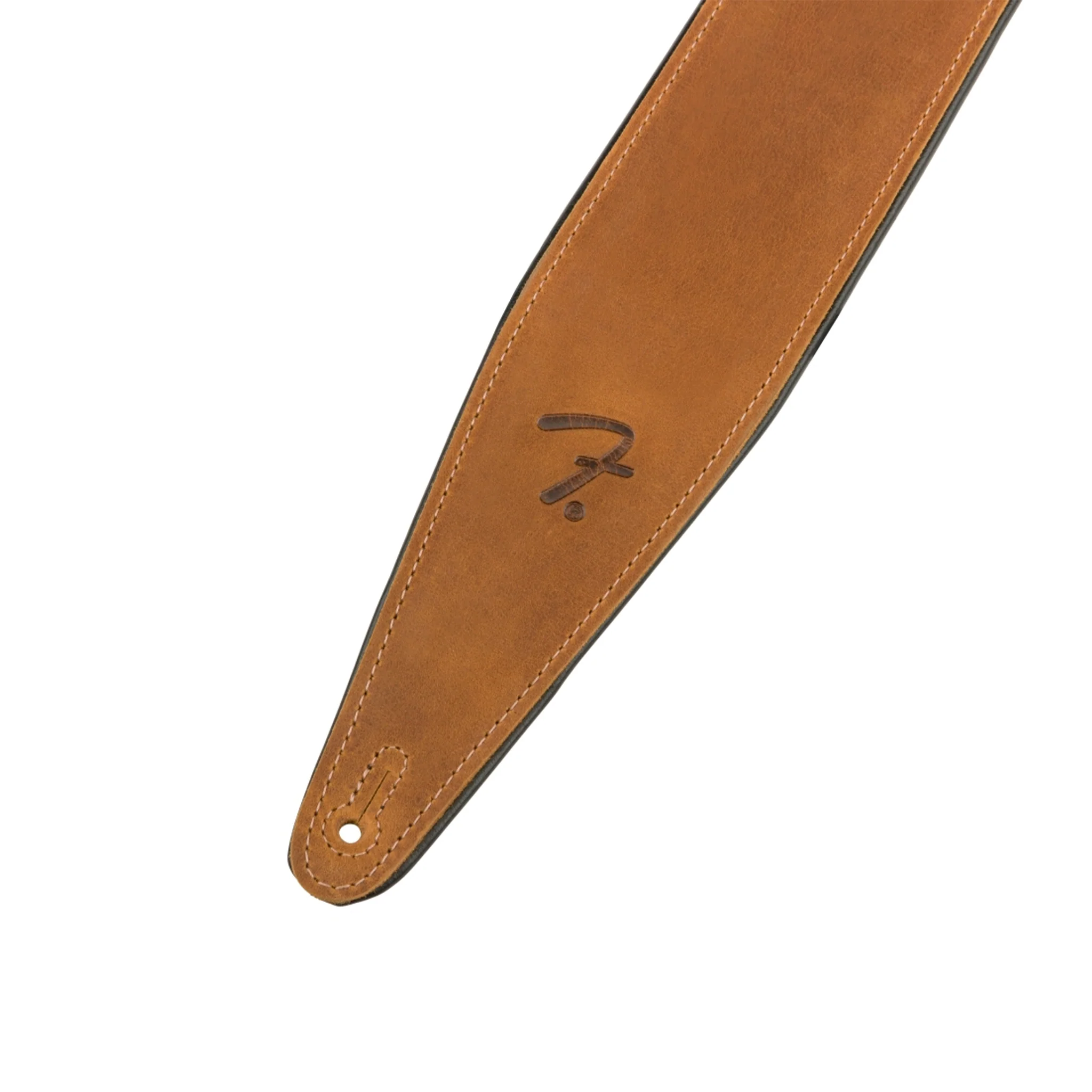 Fender Right Height Guitar Strap, Cognac - Image 2