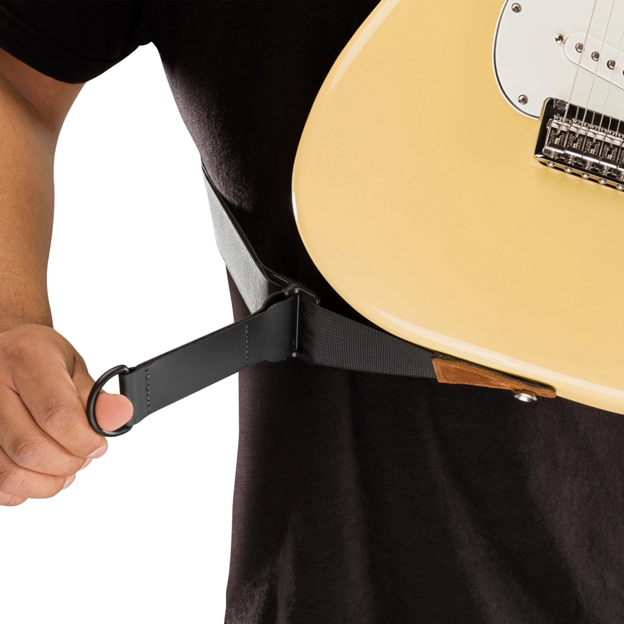 Fender Right Height Guitar Strap, Cognac - Image 5