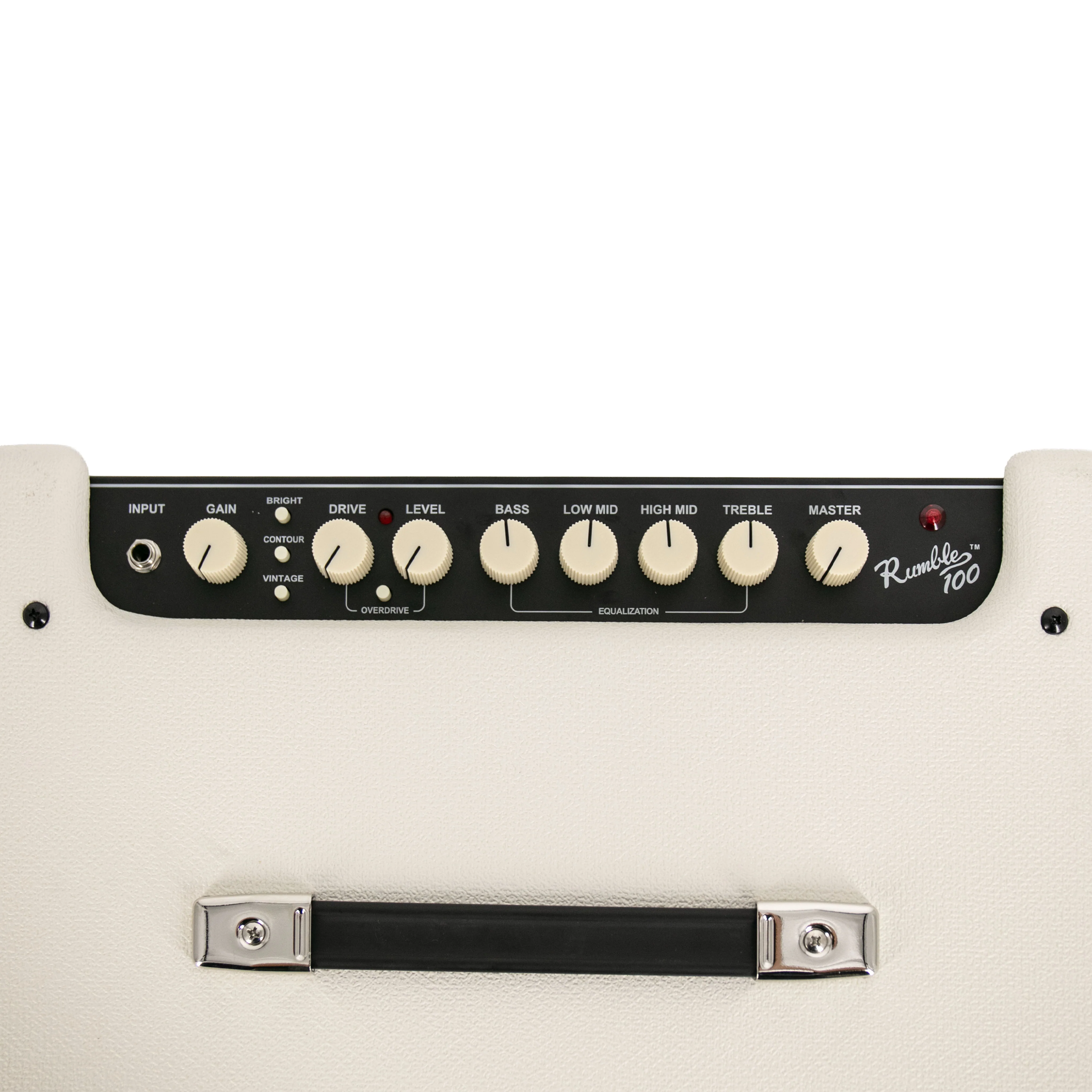 Fender Rumble 100 V3 Combo Bass Amplifier, Ivory, 230V EU - Image 5