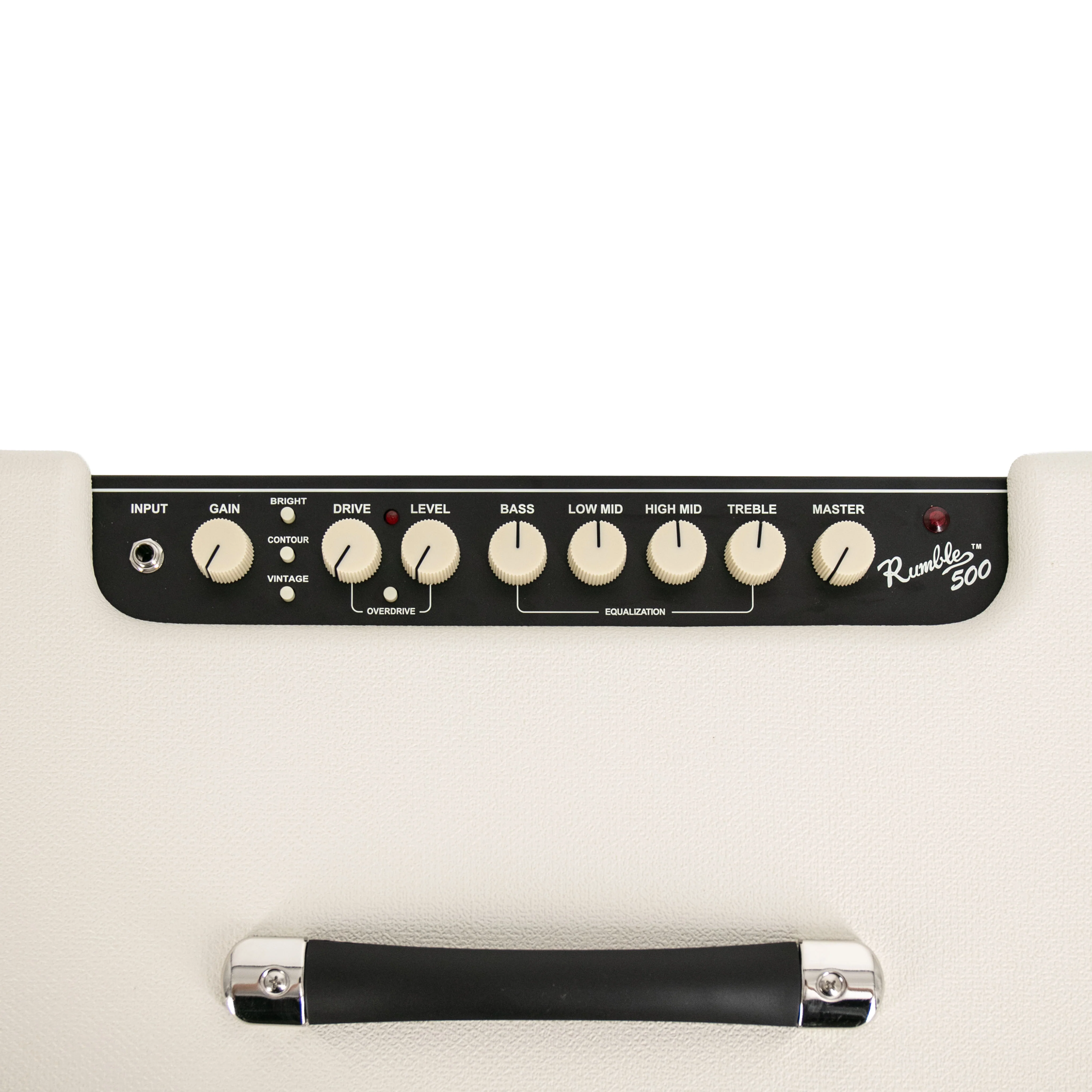Fender Rumble 500 V3 Bass Combo Amplifier, Ivory, 230V UK - Image 5