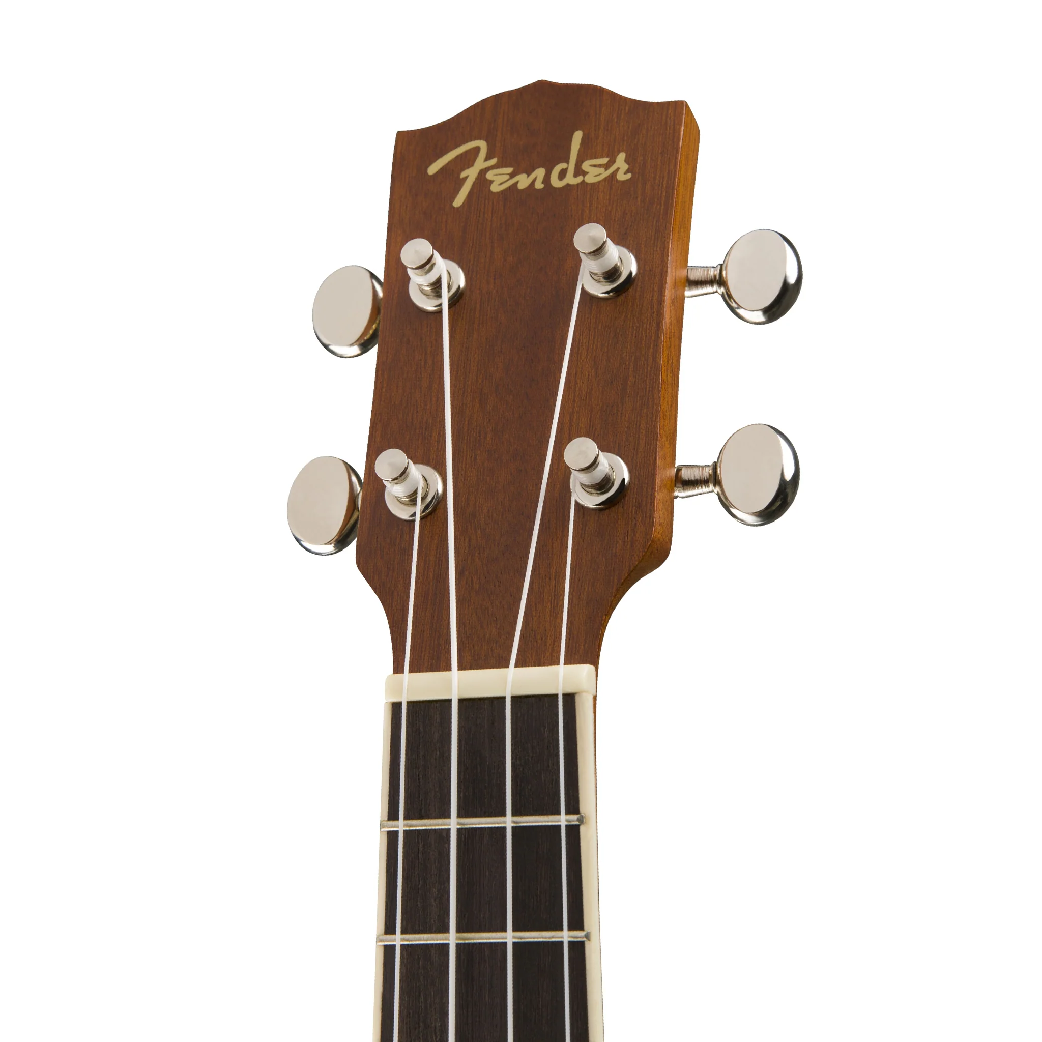 Fender Seaside Soprano Ukulele, Walnut FB, Natural - Image 4