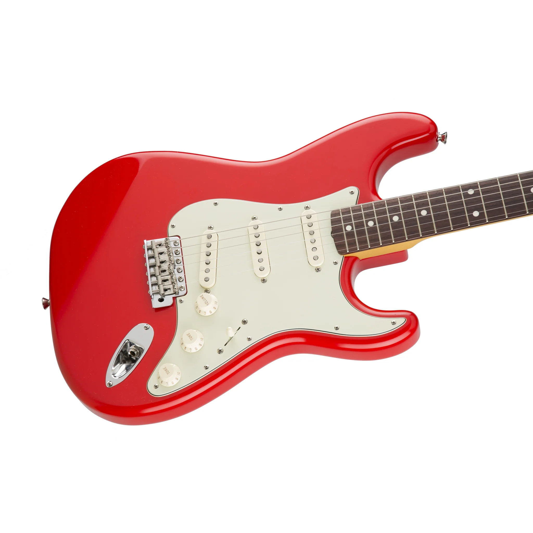 Fender Souichiro Yamauchi Signature Stratocaster Electric Guitar, RW FB, Fiesta Red - Image 3