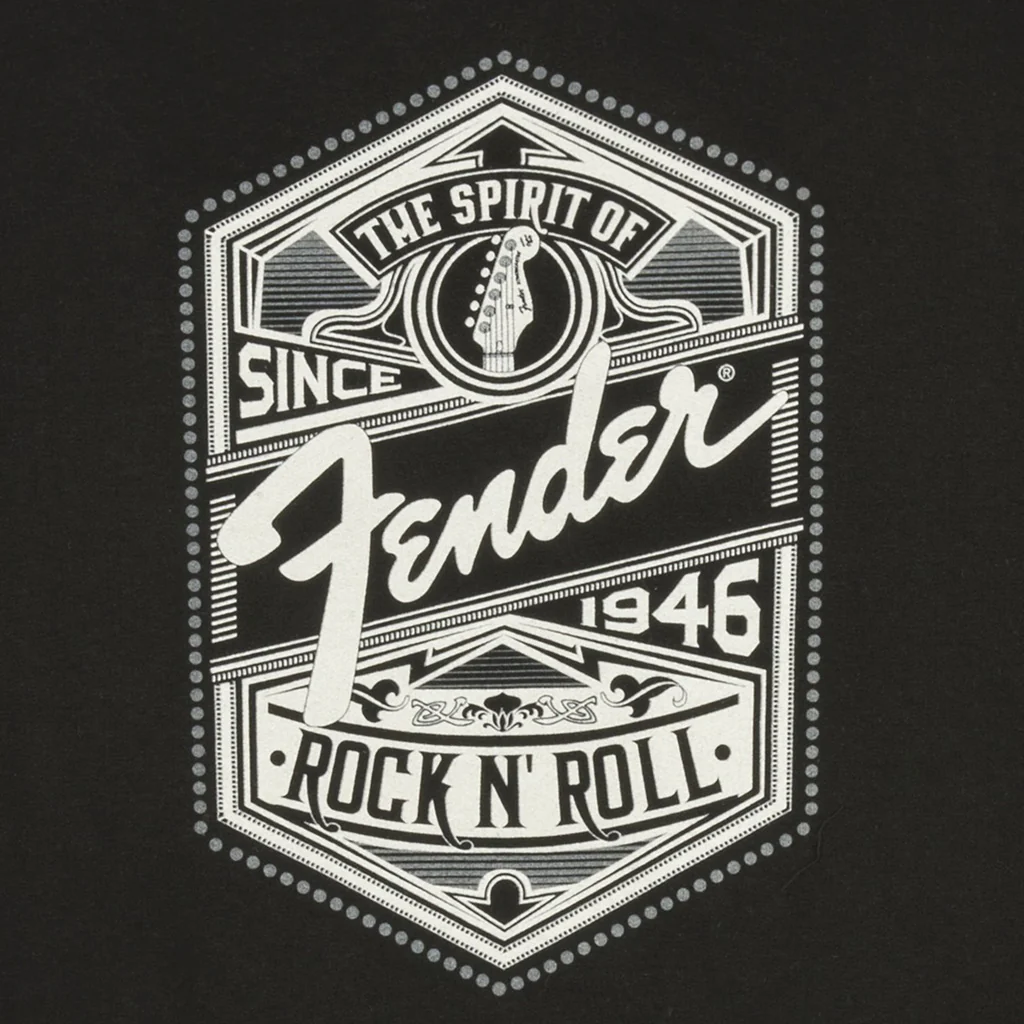 Fender Spirit of Rock 'N' Roll Men's Hoodie - Image 3
