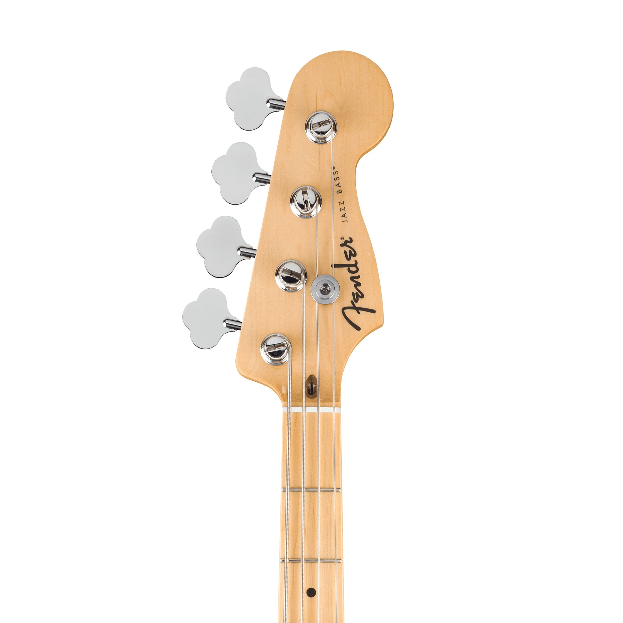 Fender Standard Jazz Bass Guitar, Maple FB, Black - Image 5