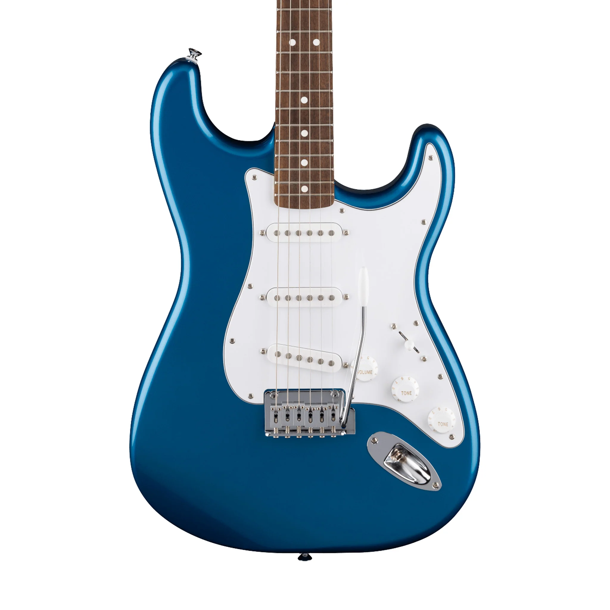 Fender Standard Stratocaster Electric Guitar, Laurel FB, Aqua Marine Metallic - Image 3