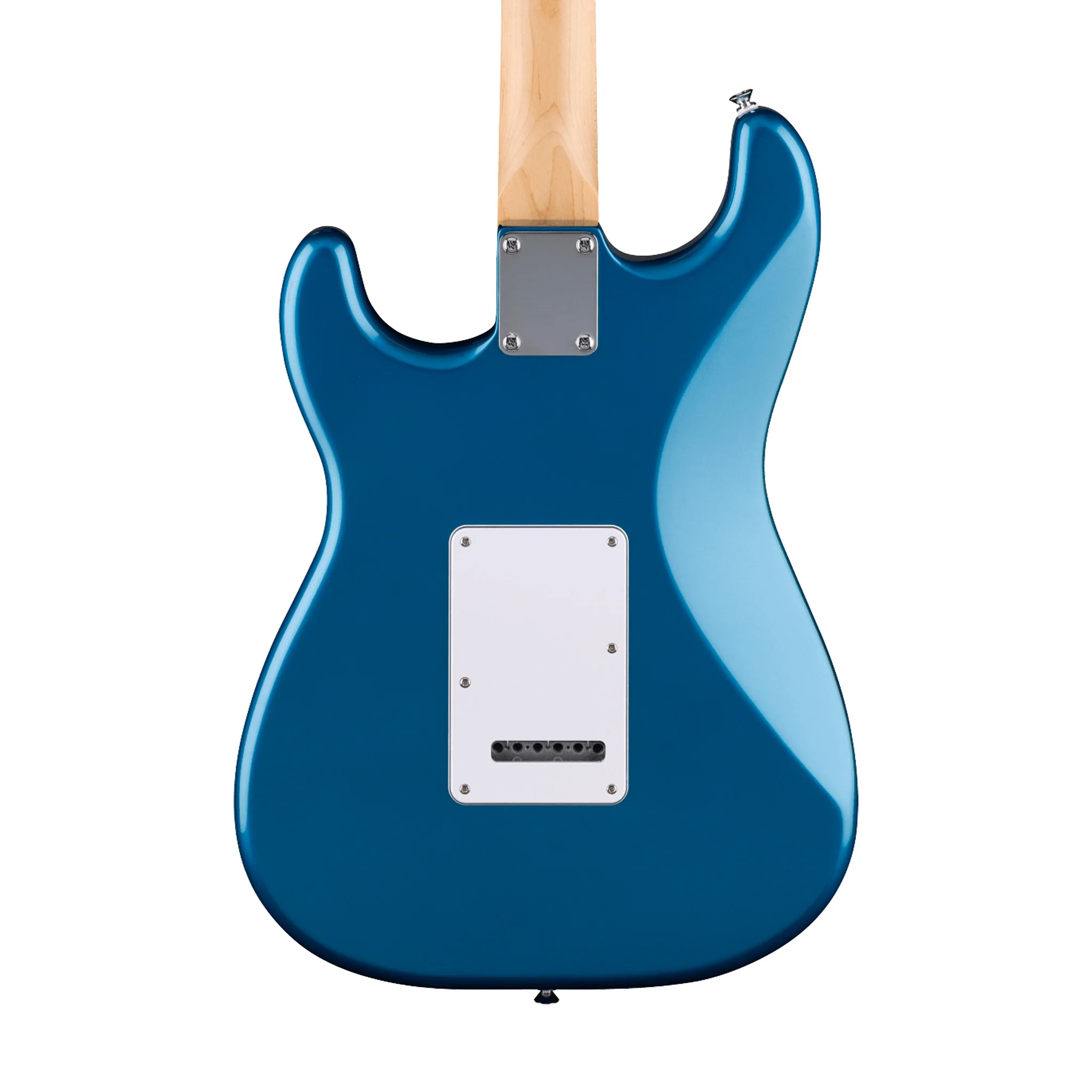 Fender Standard Stratocaster Electric Guitar, Laurel FB, Aqua Marine Metallic - Image 4