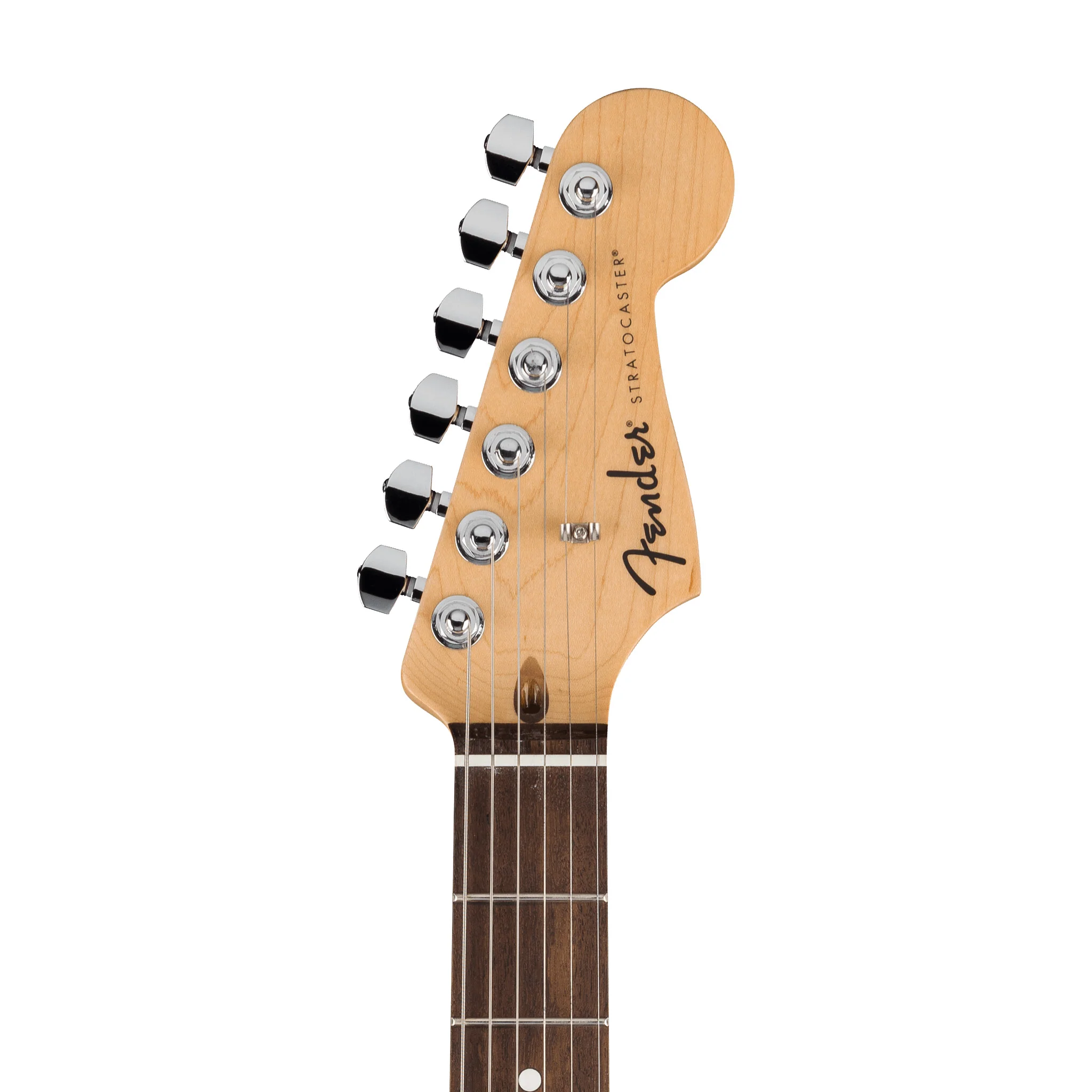 Fender Standard Stratocaster Electric Guitar, Laurel FB, Aqua Marine Metallic - Image 5