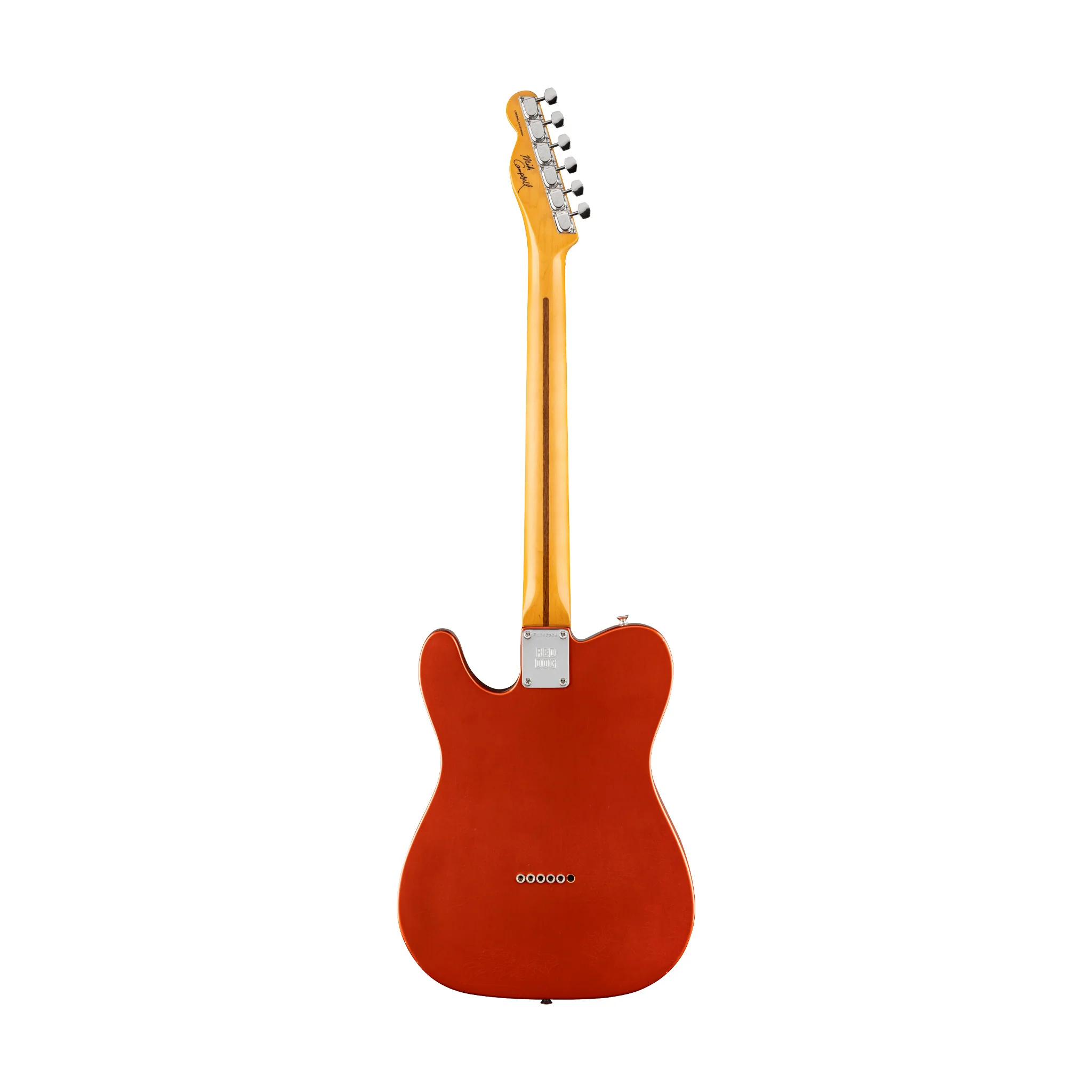 Fender Stories Collection Mike Campbell Red Dog Telecaster Electric Guitar, Maple FB, Red Dog Red - Image 2