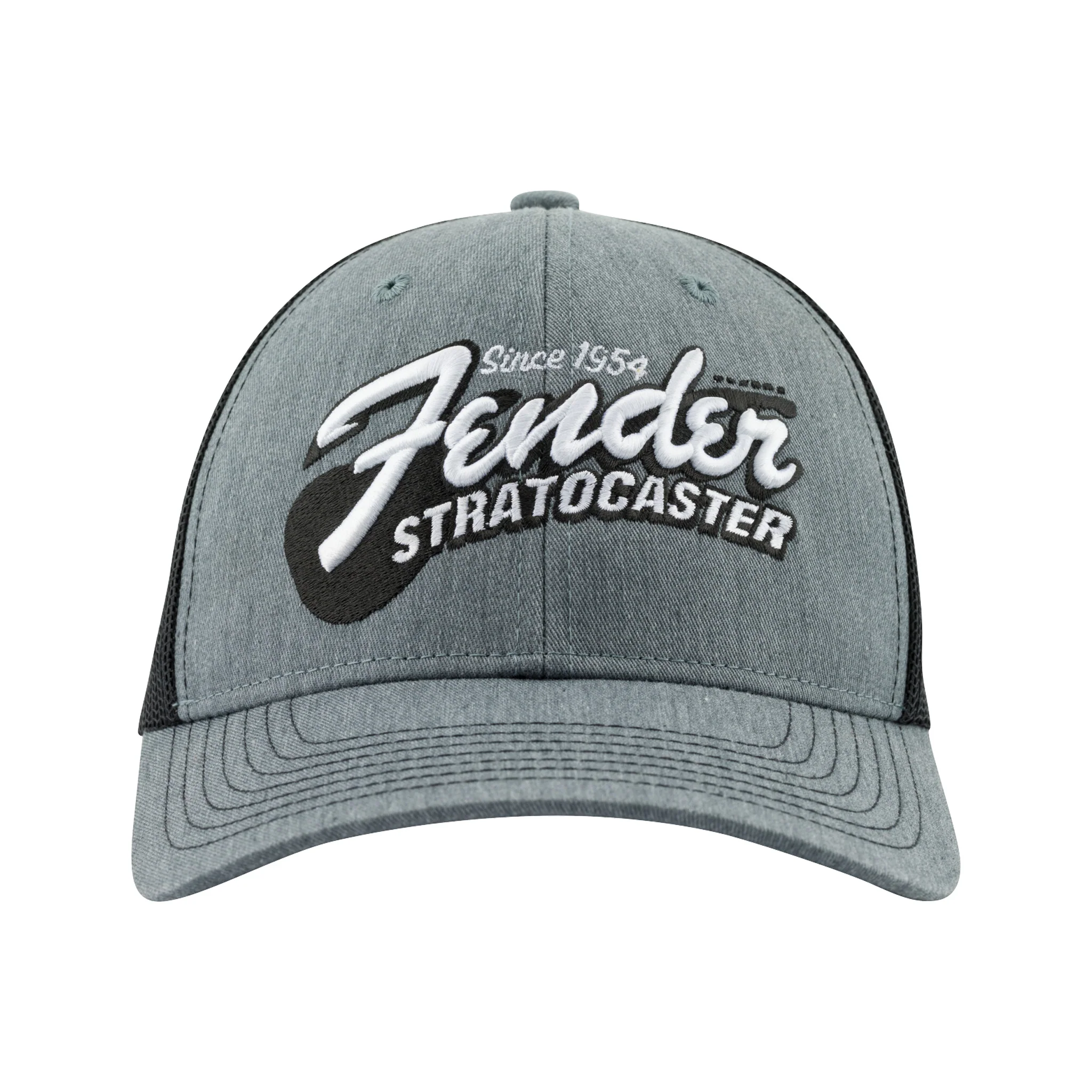 Fender Stratocaster Guitar Hat, Heather Grey