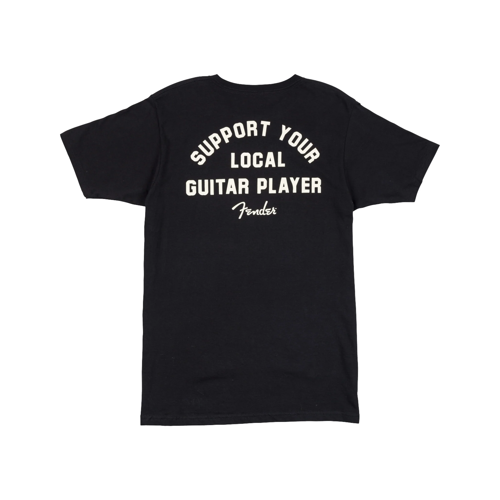 Fender Support Your Local Guitar Player Tee, Black - Image 2