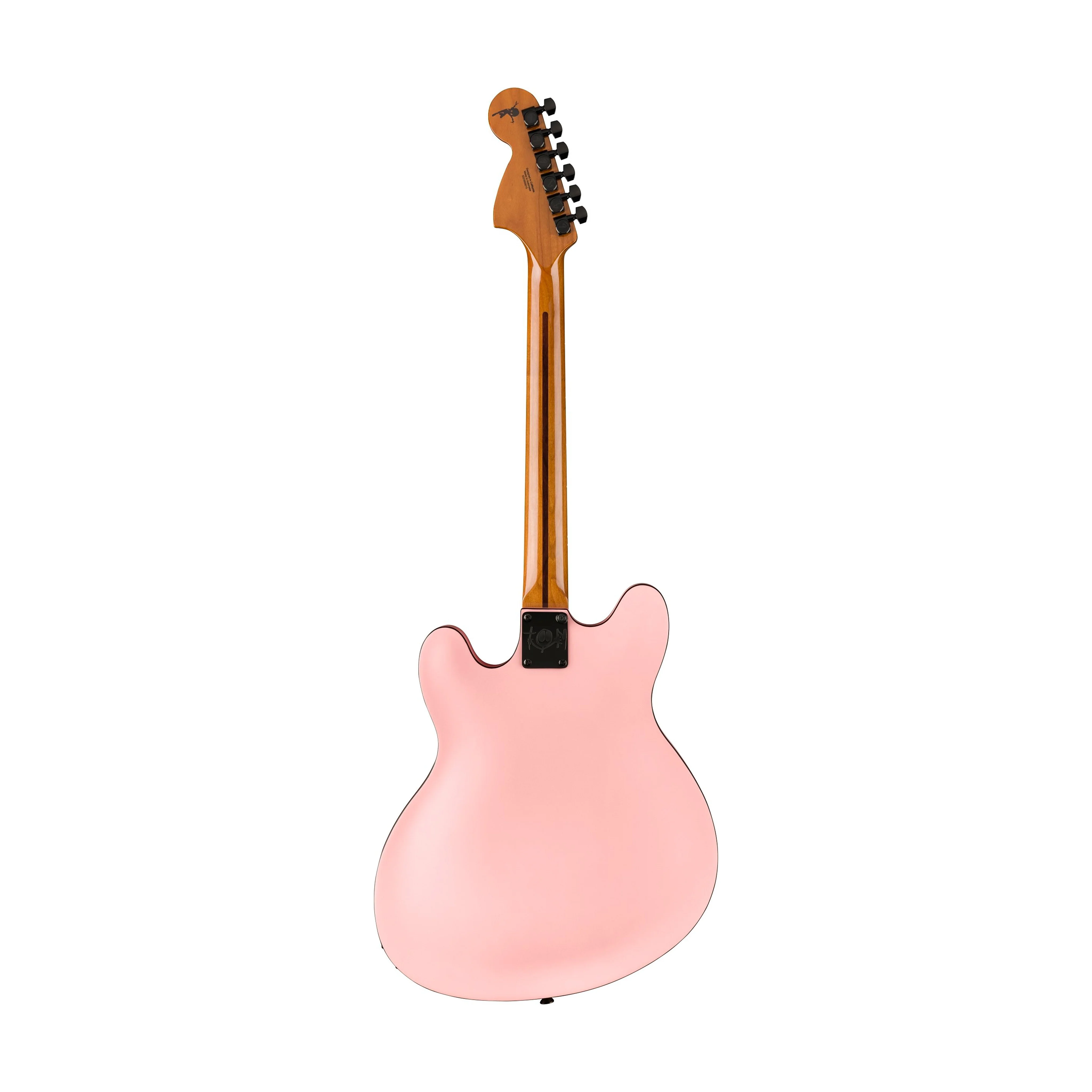 Fender Tom DeLonge Starcaster Electric Guitar, RW FB, Shell Pink - Image 2