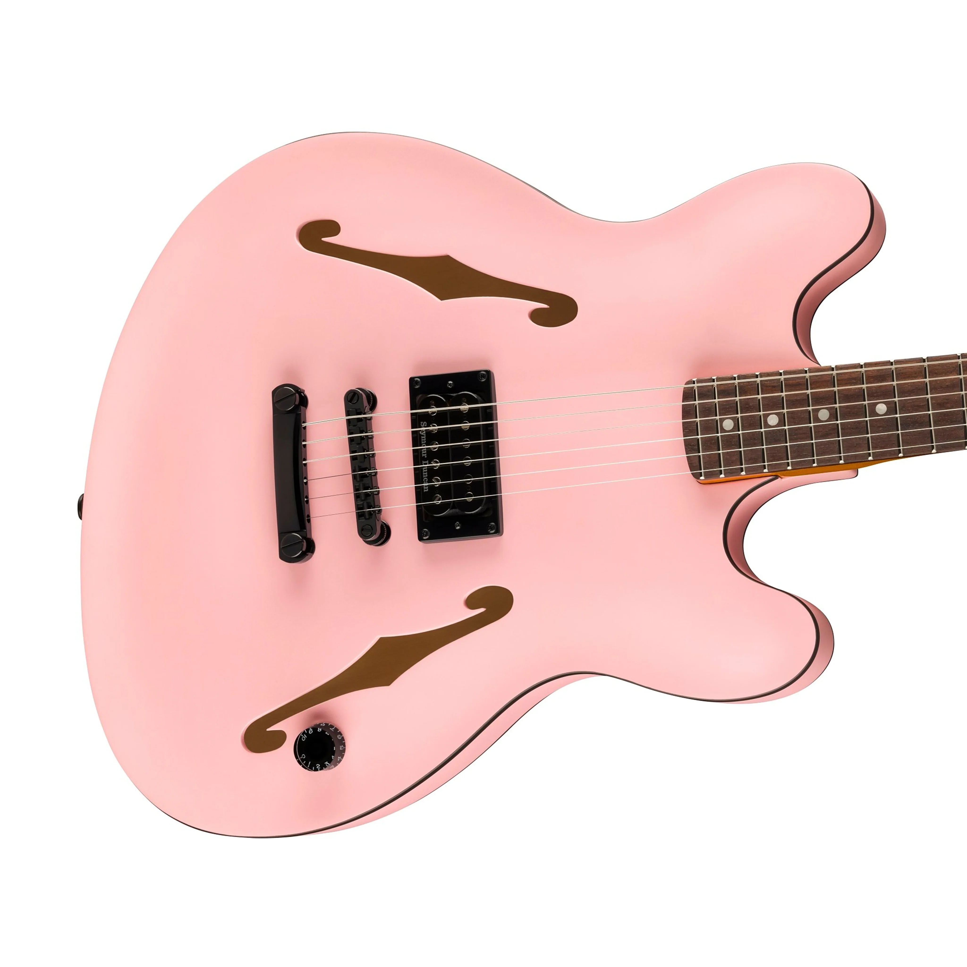 Fender Tom DeLonge Starcaster Electric Guitar, RW FB, Shell Pink - Image 3