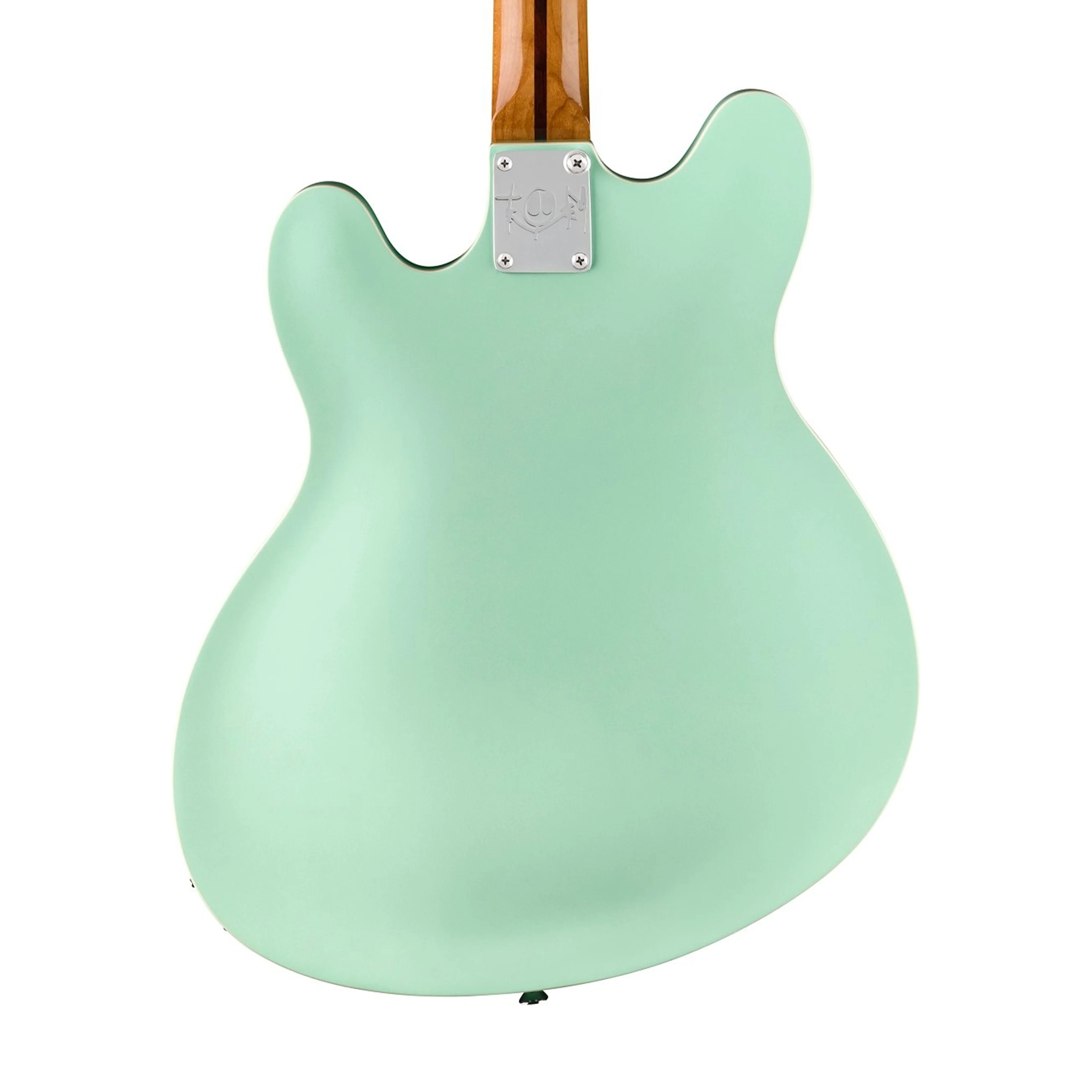 Fender Tom DeLonge Starcaster Electric Guitar, RW FB, Surf Green - Image 5