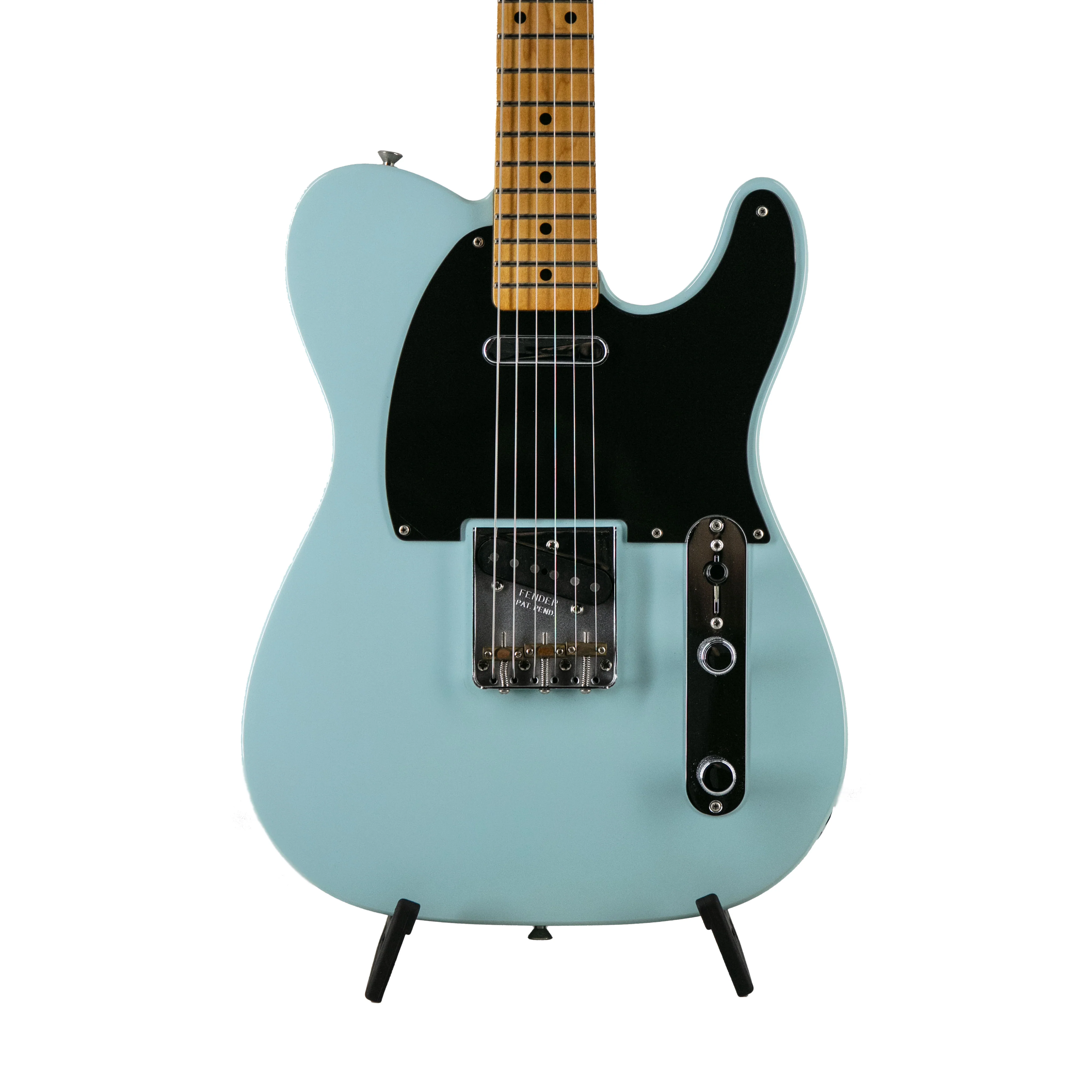 Fender Vintera 50s Telecaster Modified Electric Guitar, Maple Fretboard, Daphne Blue, MX1904XXXX - Image 4