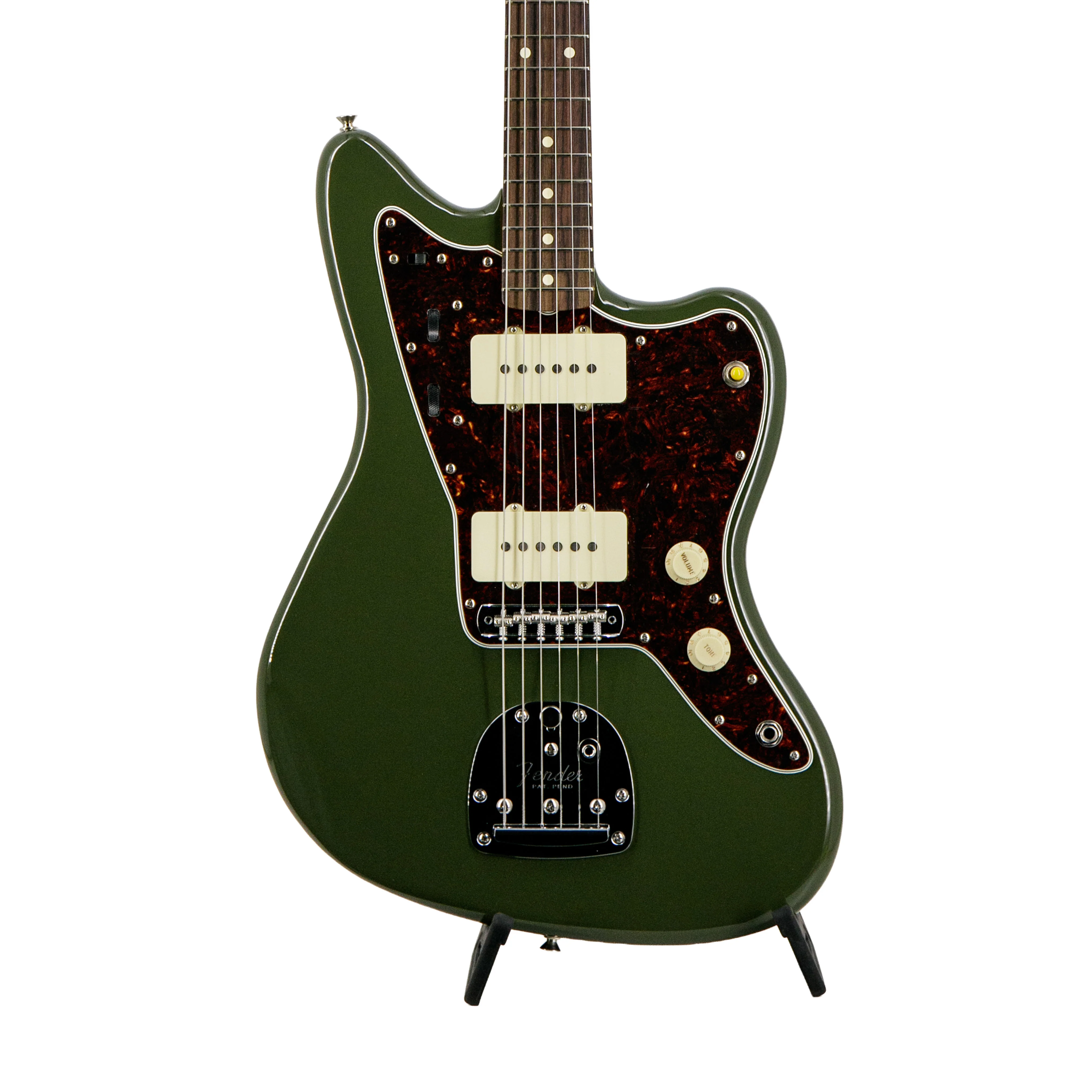 Fender Vintera II 50s Jazzmaster Electric Guitar, RW FB, Olive - Image 3