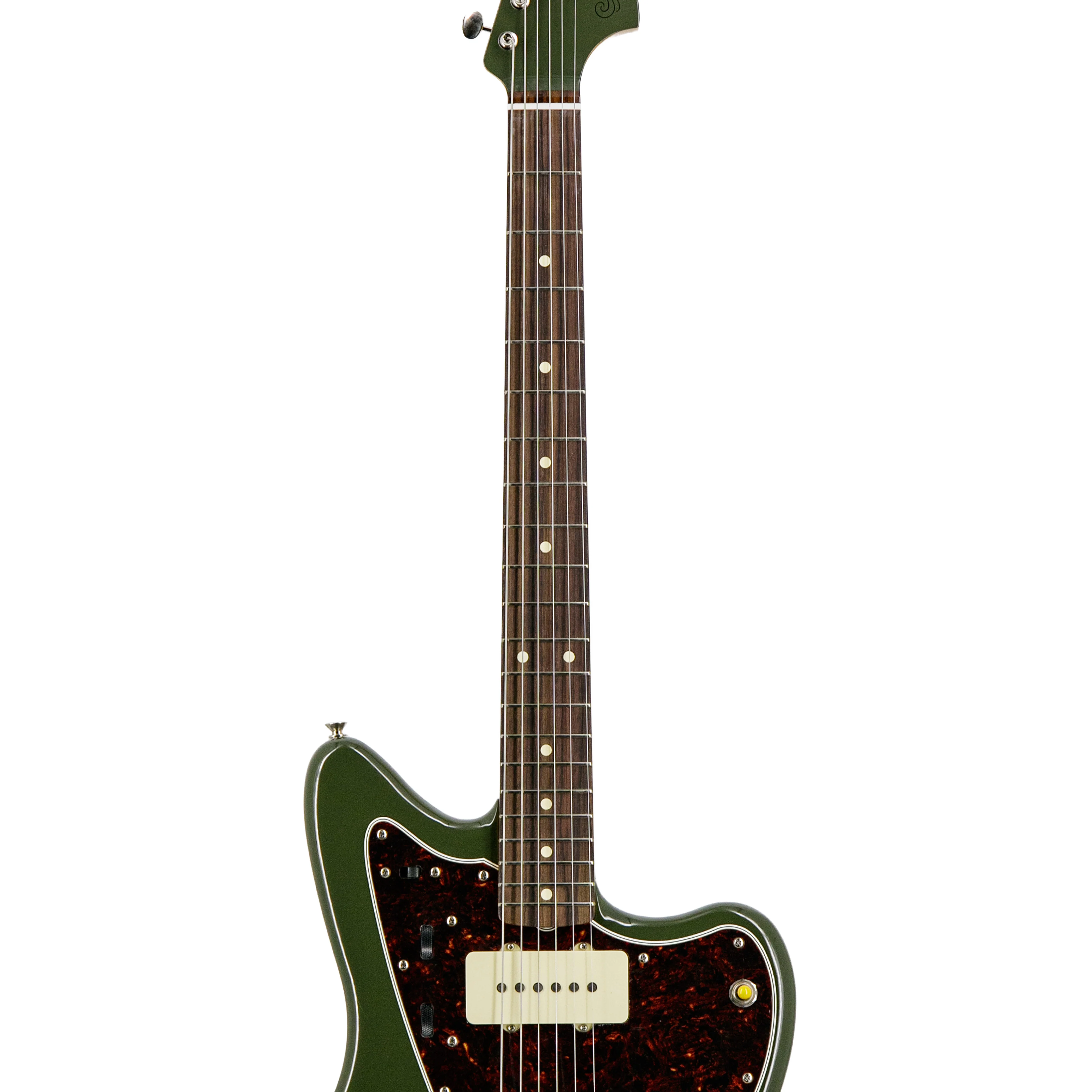 Fender Vintera II 50s Jazzmaster Electric Guitar, RW FB, Olive - Image 5
