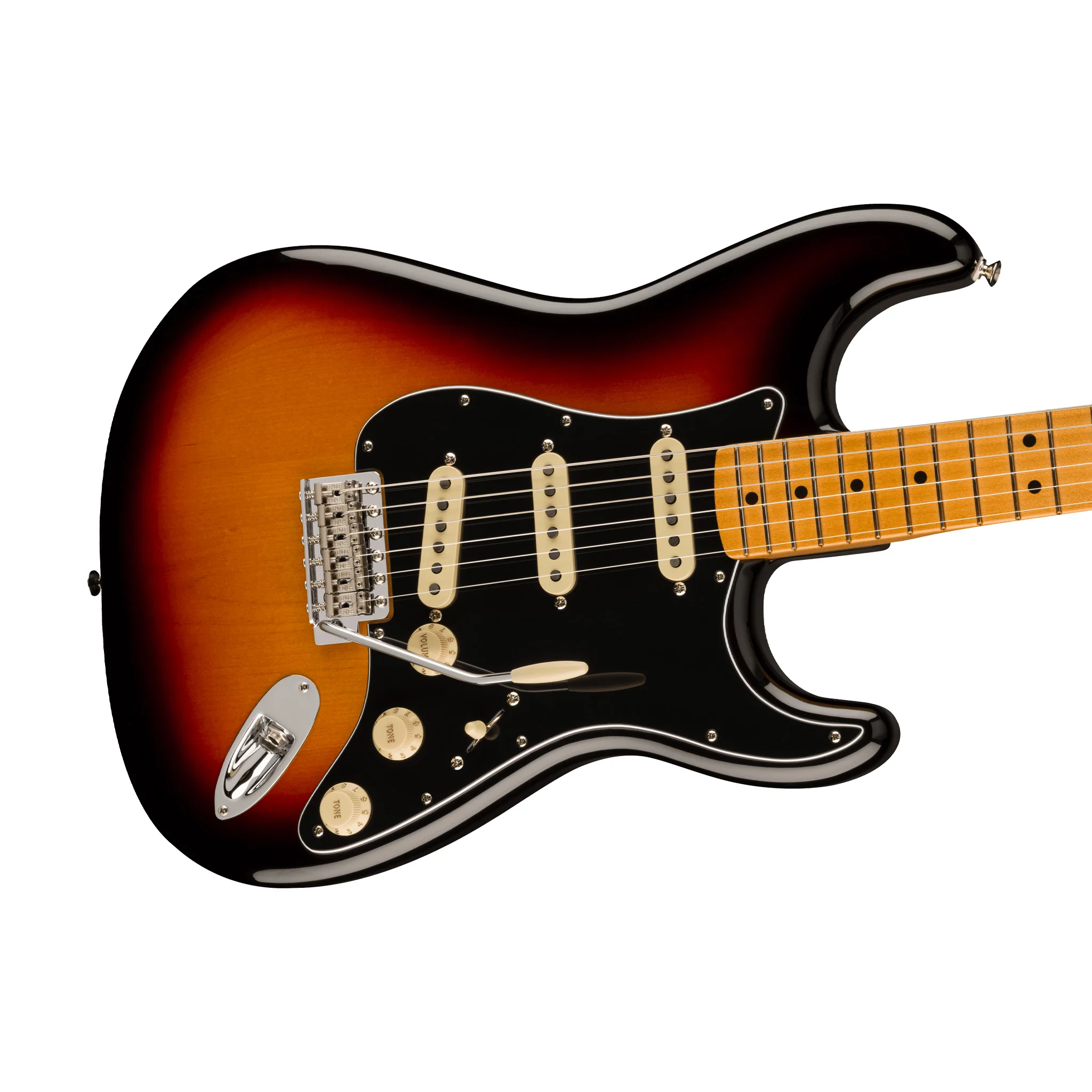 Fender Vintera II 70s Stratocaster Electric Guitar, Maple FB, 3-Tone Sunburst - Image 5