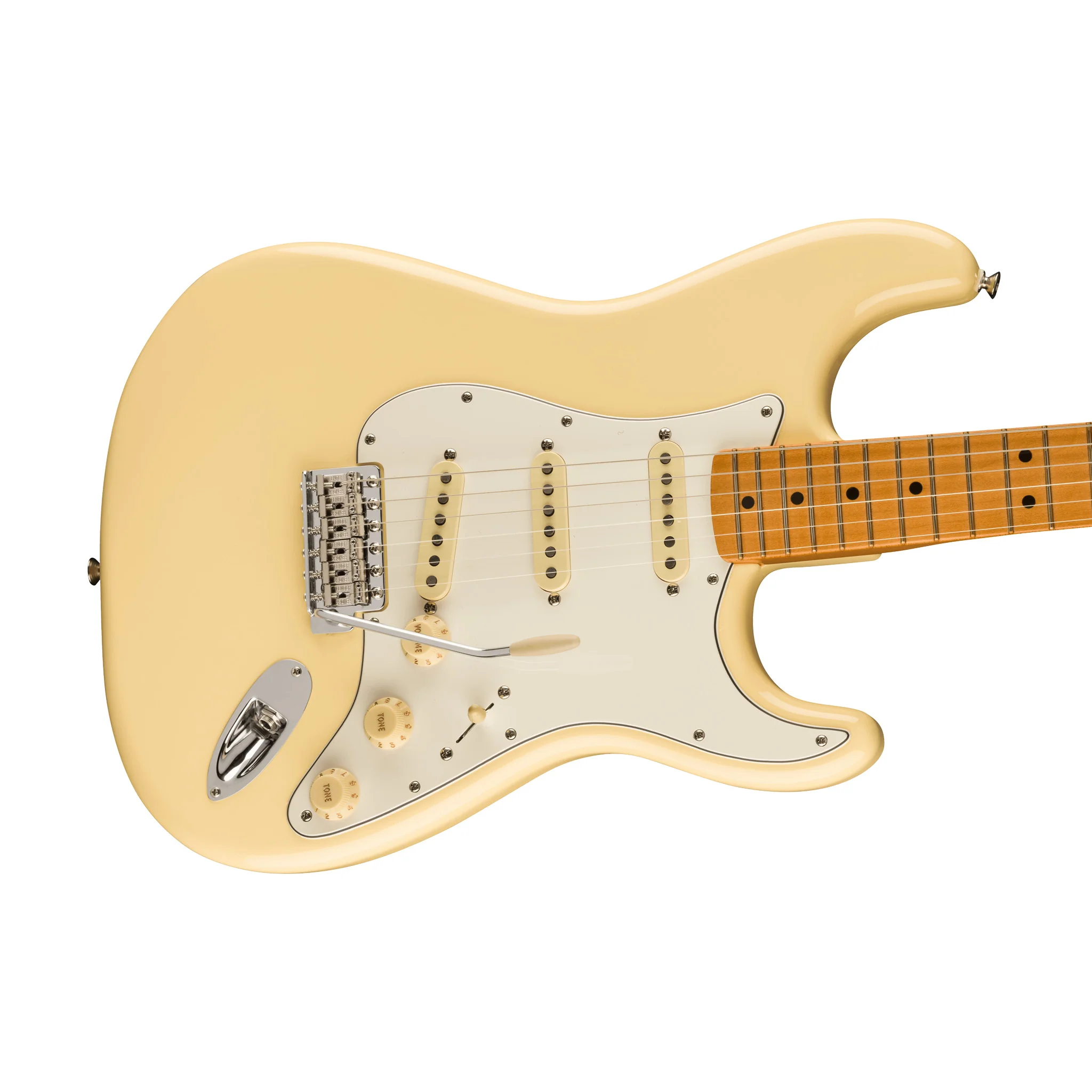 Fender Vintera II 70s Stratocaster Electric Guitar, Maple FB, Vintera White - Image 5