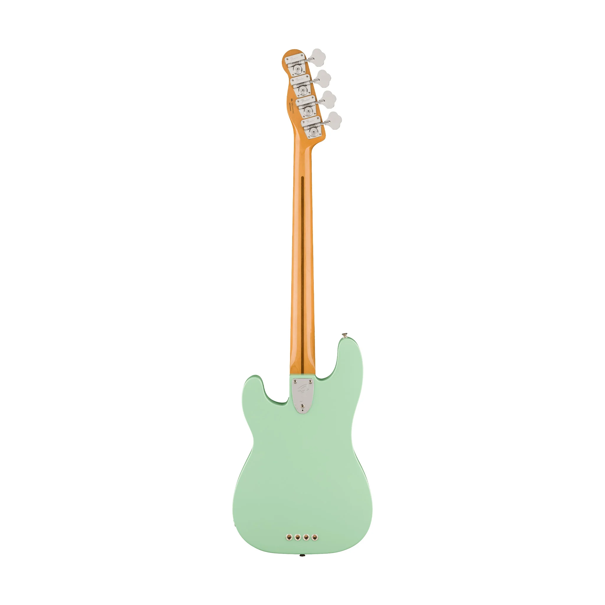 Fender Vintera II 70s Telecaster Bass Guitar, Maple FB, Surf Green - Image 2
