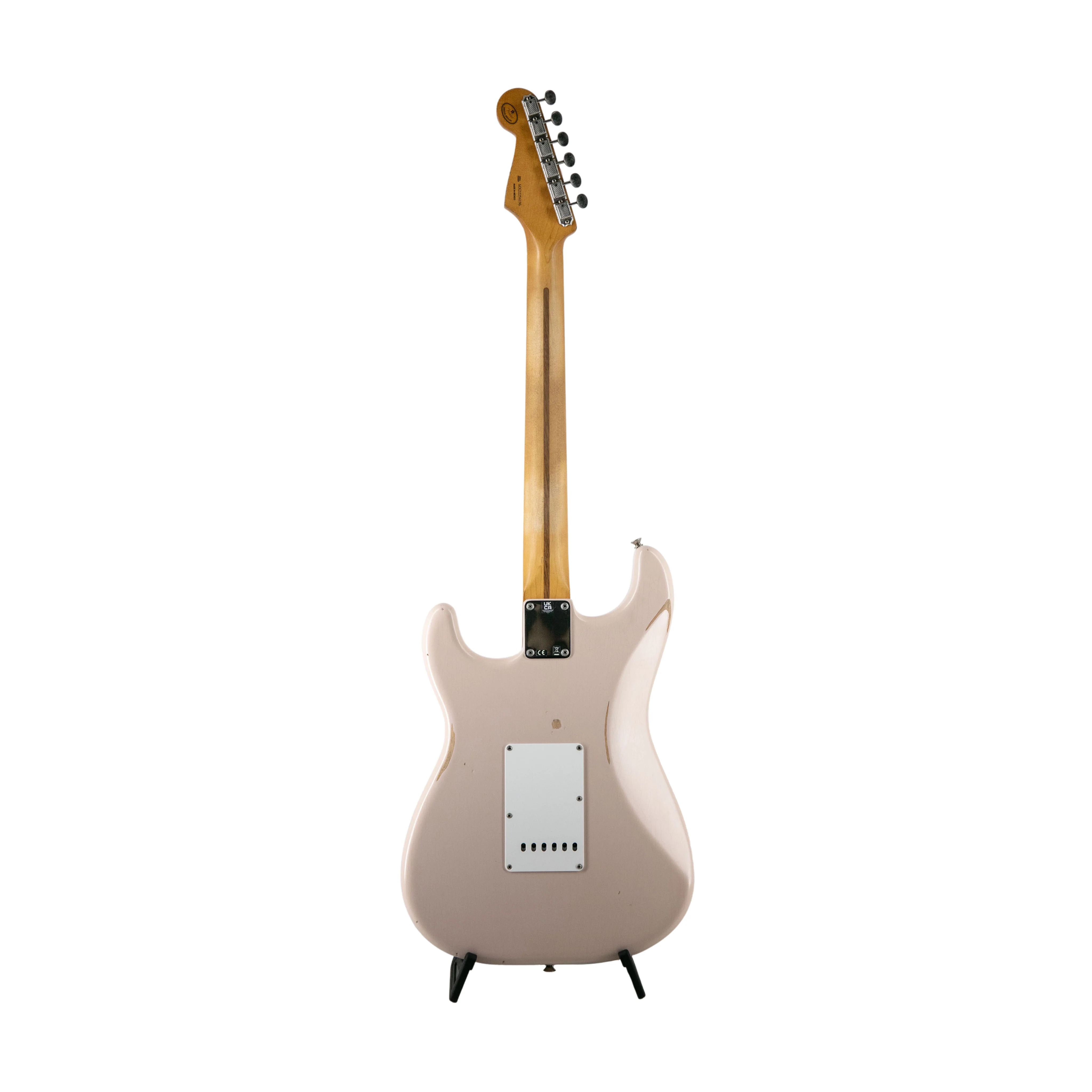 Fender Vintera Road Worn 1960 Stratocaster Electric Guitar, Shell Pink - Image 2
