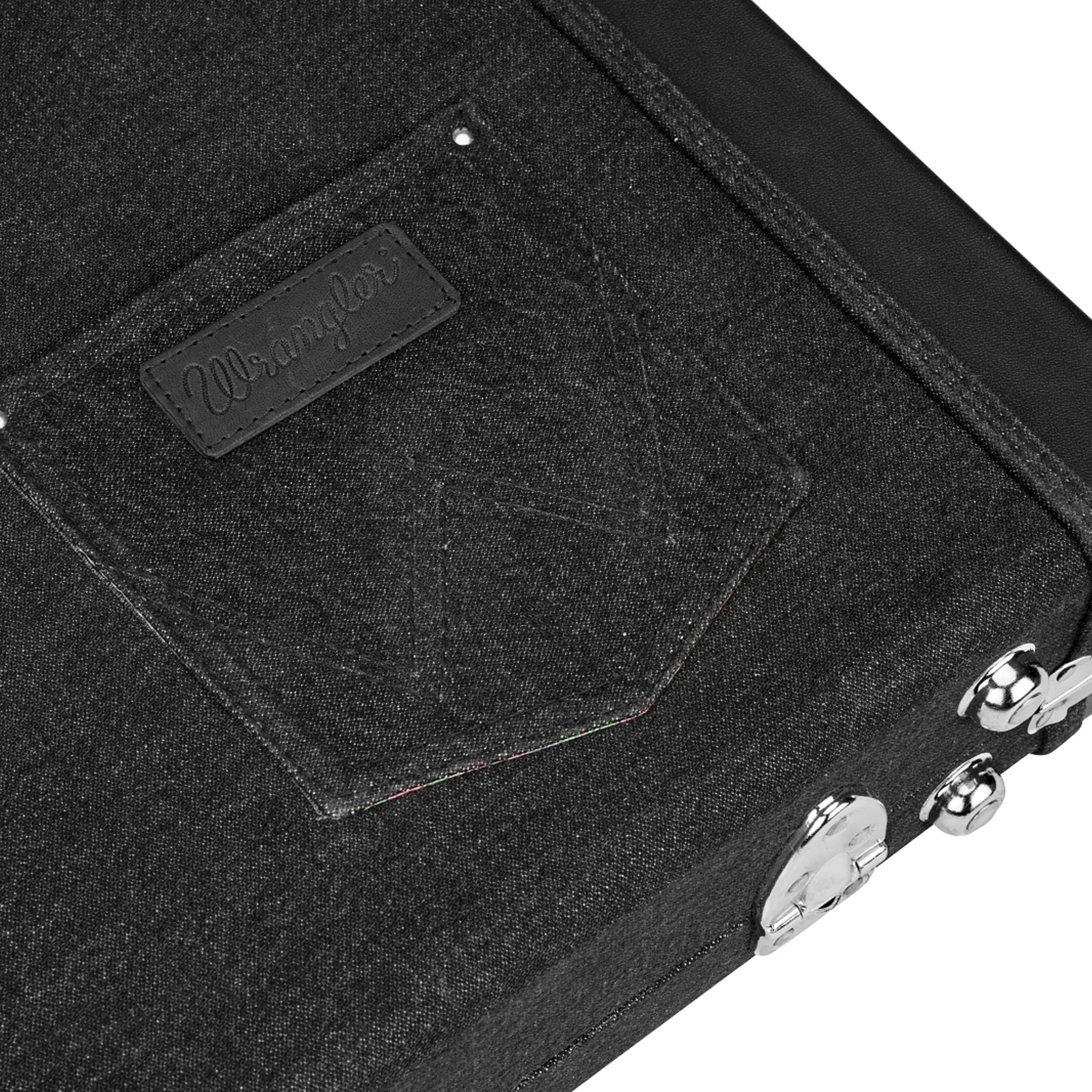 Fender X Wrangler Denim Case For Stratocaster / Telecaster, Black - Image 5