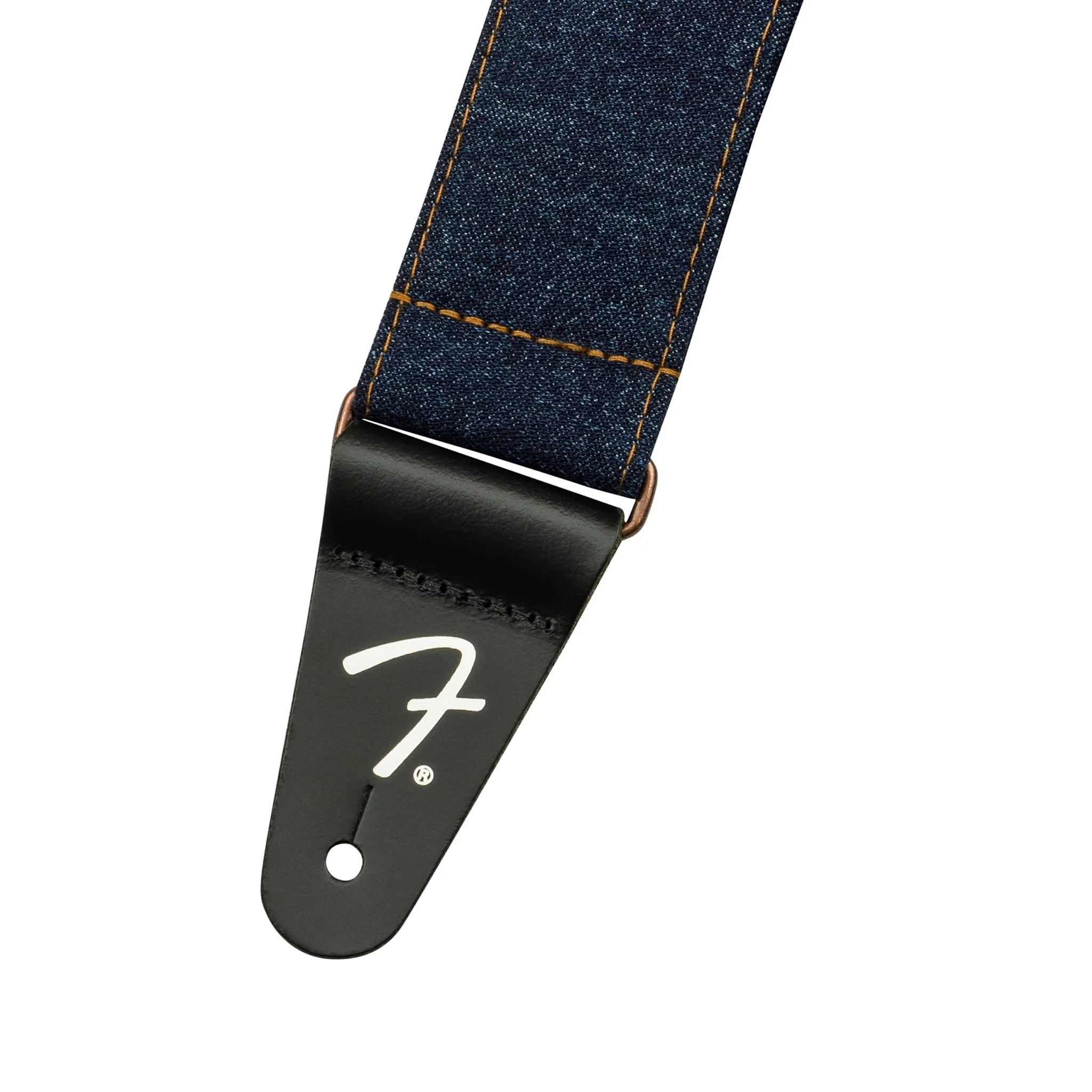 Fender X Wrangler Denim Guitar Straps, Dark Indigo - Image 2