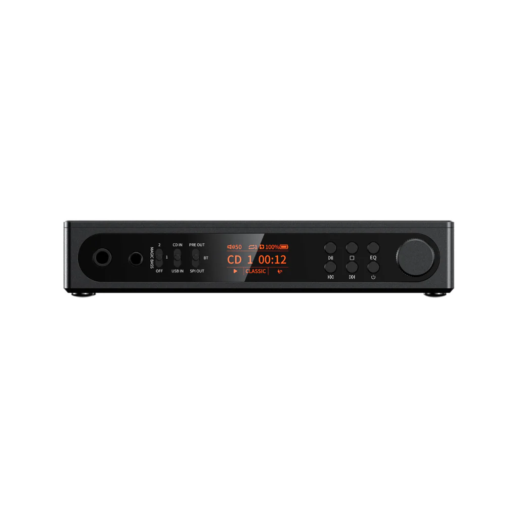 FiiO DM15 R2R Portable Stereo CD Player, Black - Image 2