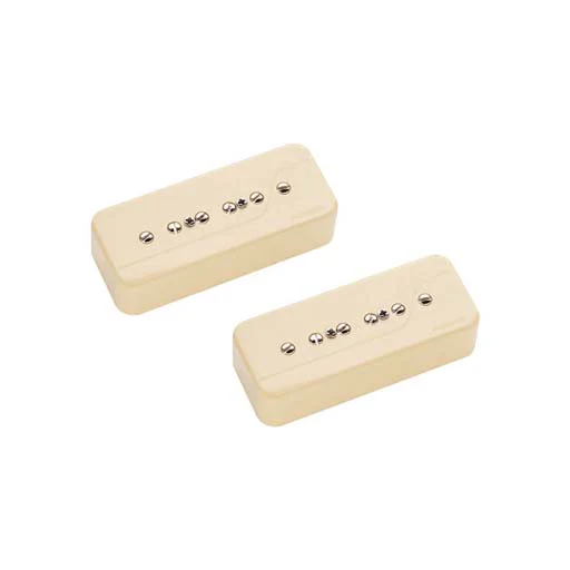 Fishman Fluence Greg Koch Gristle-Tone Signature P-90 Pickup Set, Cream - Image 2