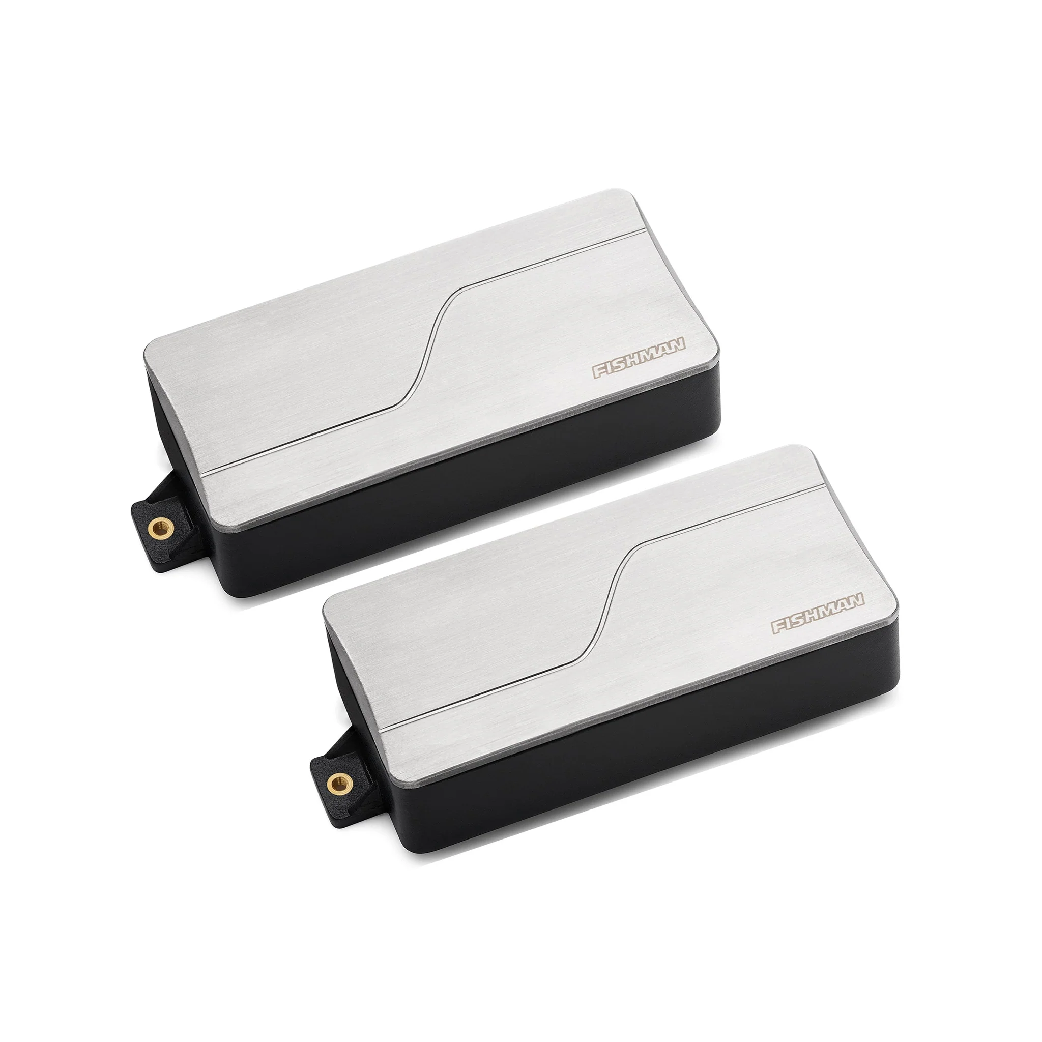 Fishman Fluence Modern Active Humbucker 7-String Pickup Set, Brushed Stainless