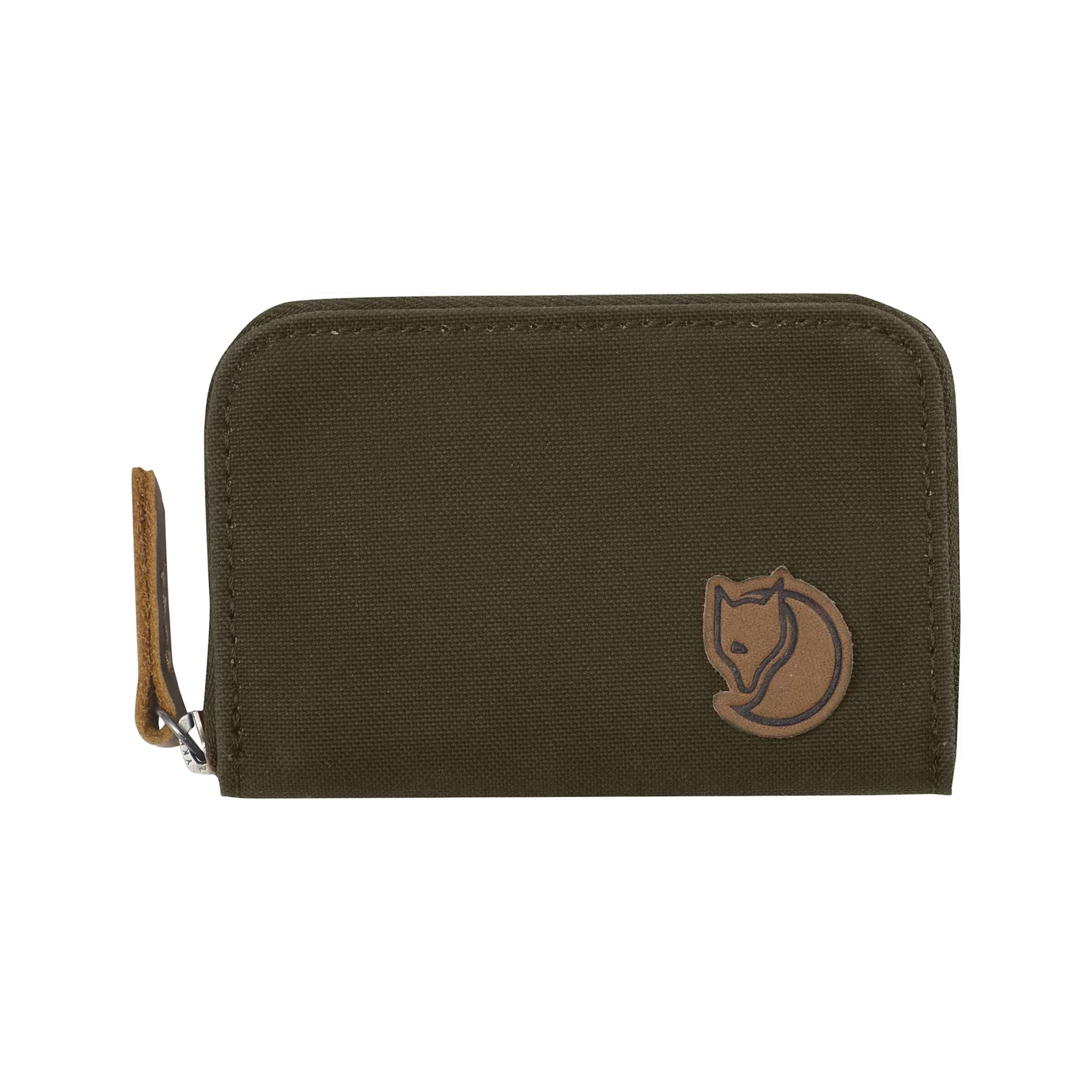 Fjallraven Zip Card Holder, Dark Olive