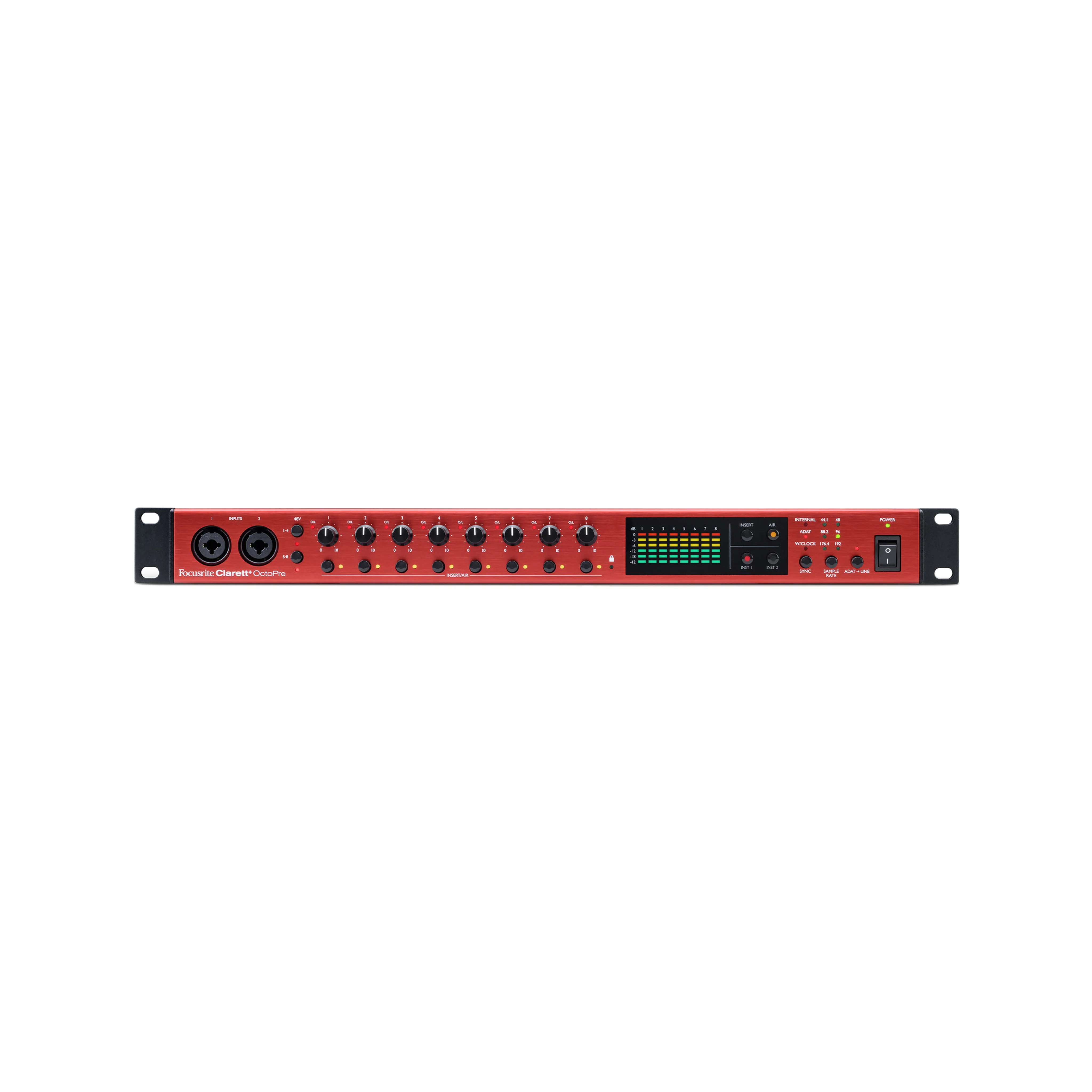 Focusrite Clarett+ OctoPre 8-channel ADAT Preamp - Image 2