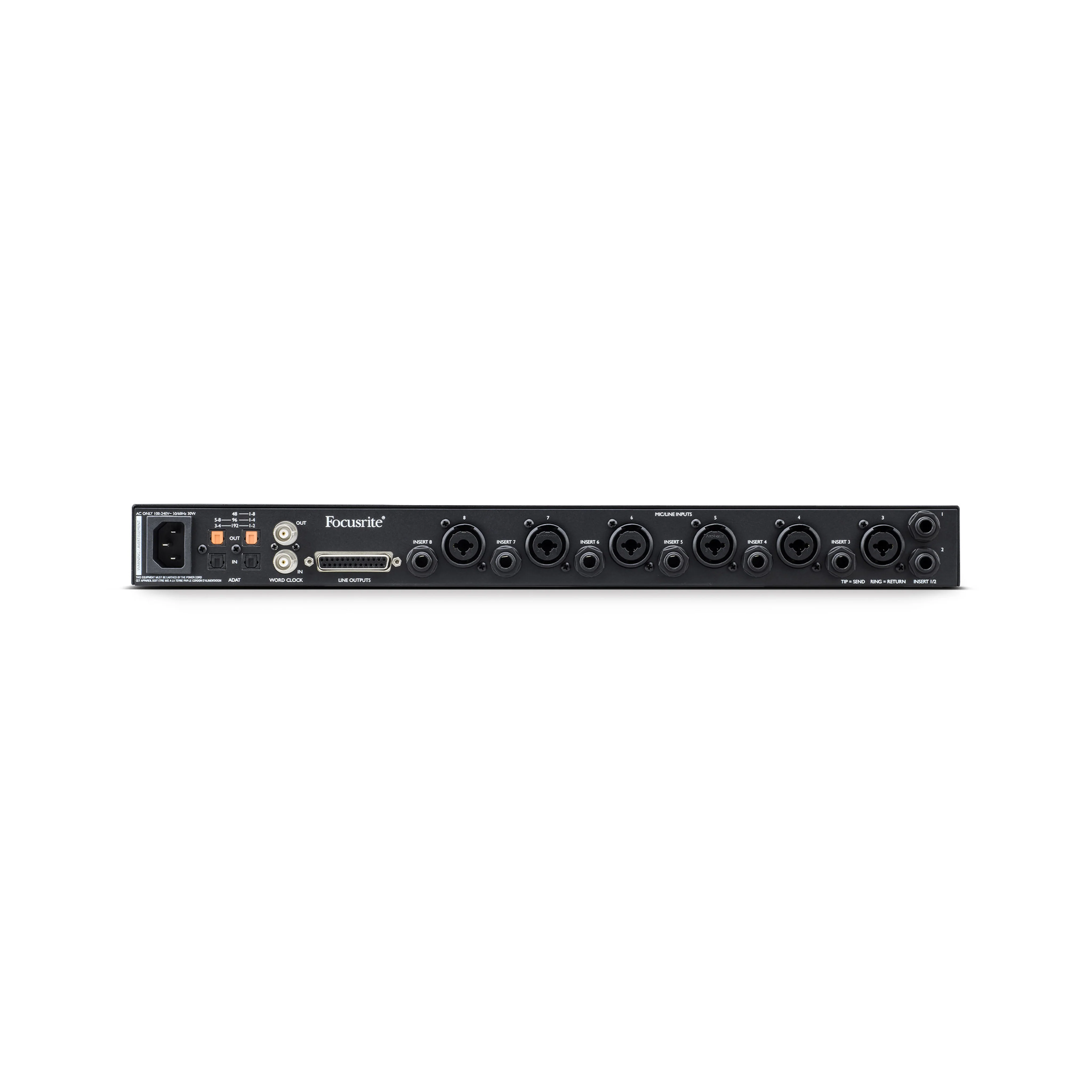 Focusrite Clarett+ OctoPre 8-channel ADAT Preamp (B-Stock) - Image 5
