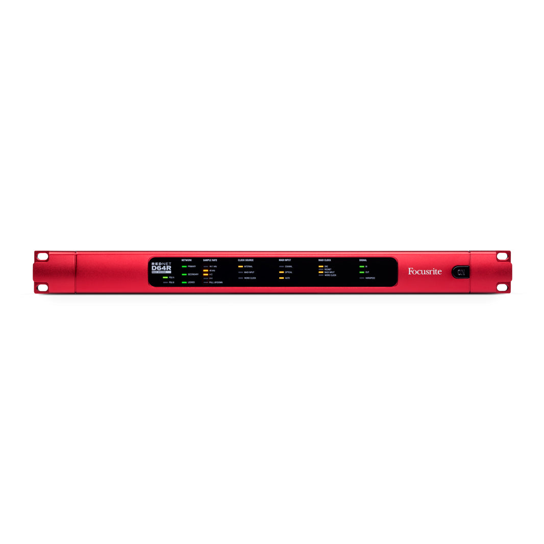 Focusrite Rednet D64R 64 Ch MADI Bridge For DANTE