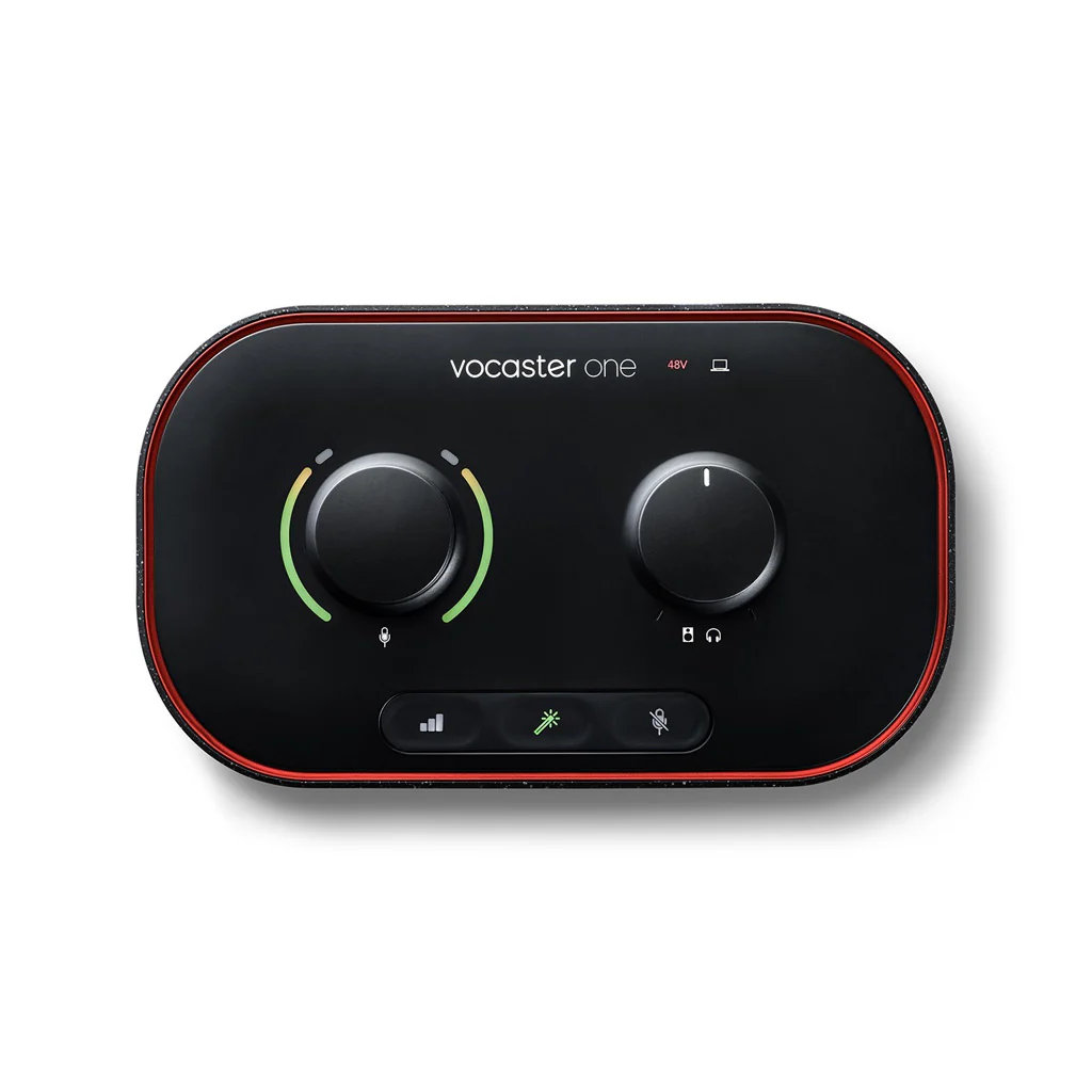 Focusrite Vocaster One USB-C Podcasting Audio Interface