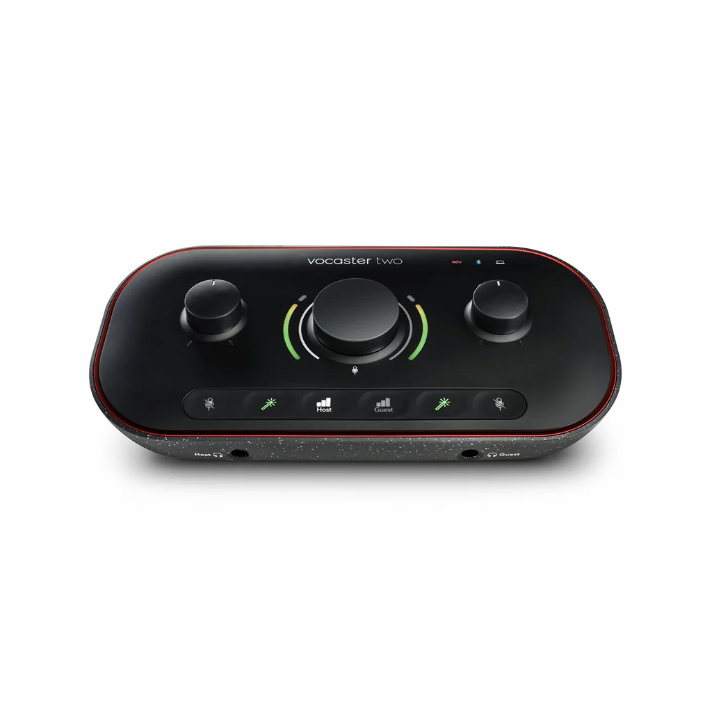 Focusrite Vocaster Two USB-C Podcasting Audio Interface - Image 2