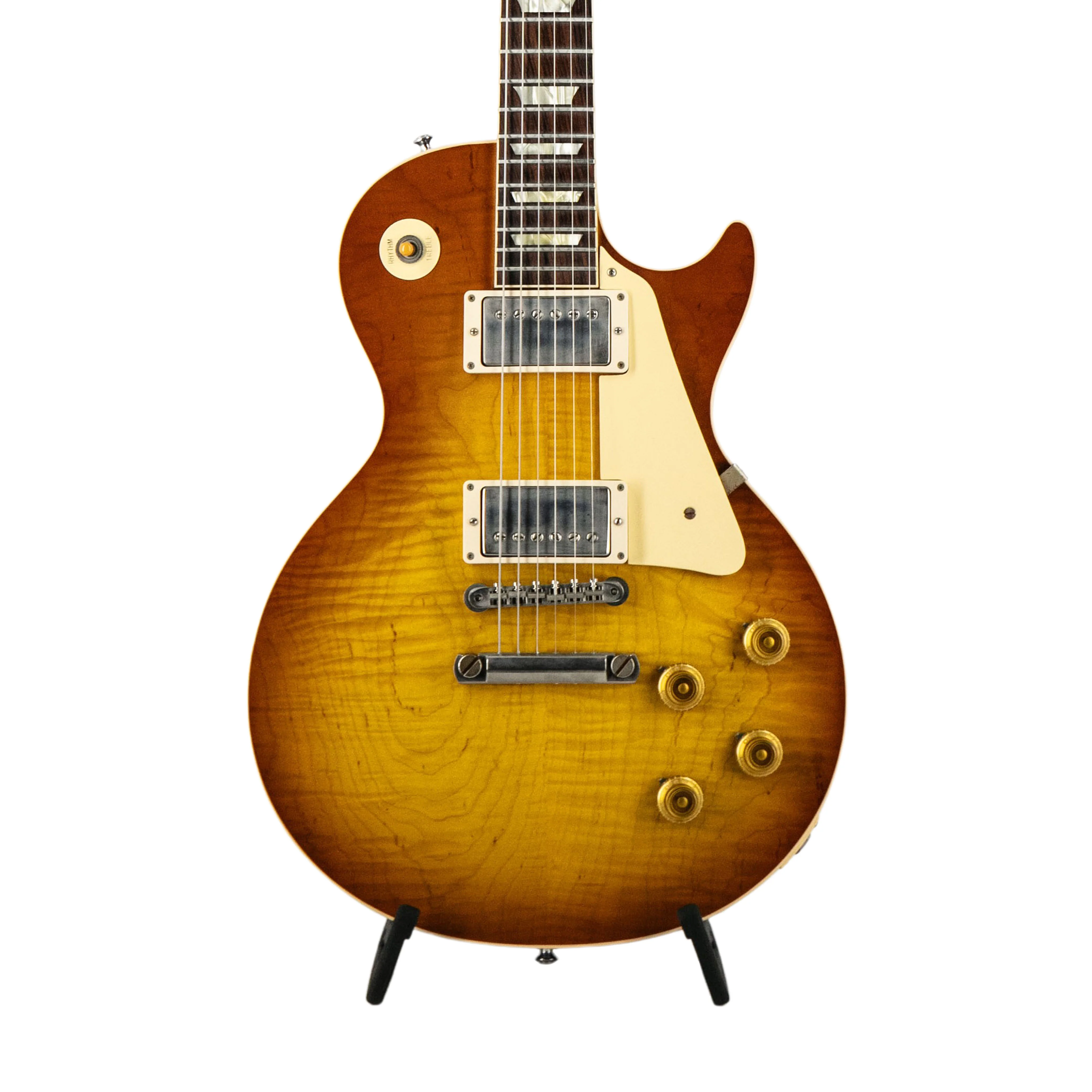 Gibson Custom Historic 1959 Les Paul Standard Electric Guitar, Ice Tea VOS, 90XXXX - Image 4
