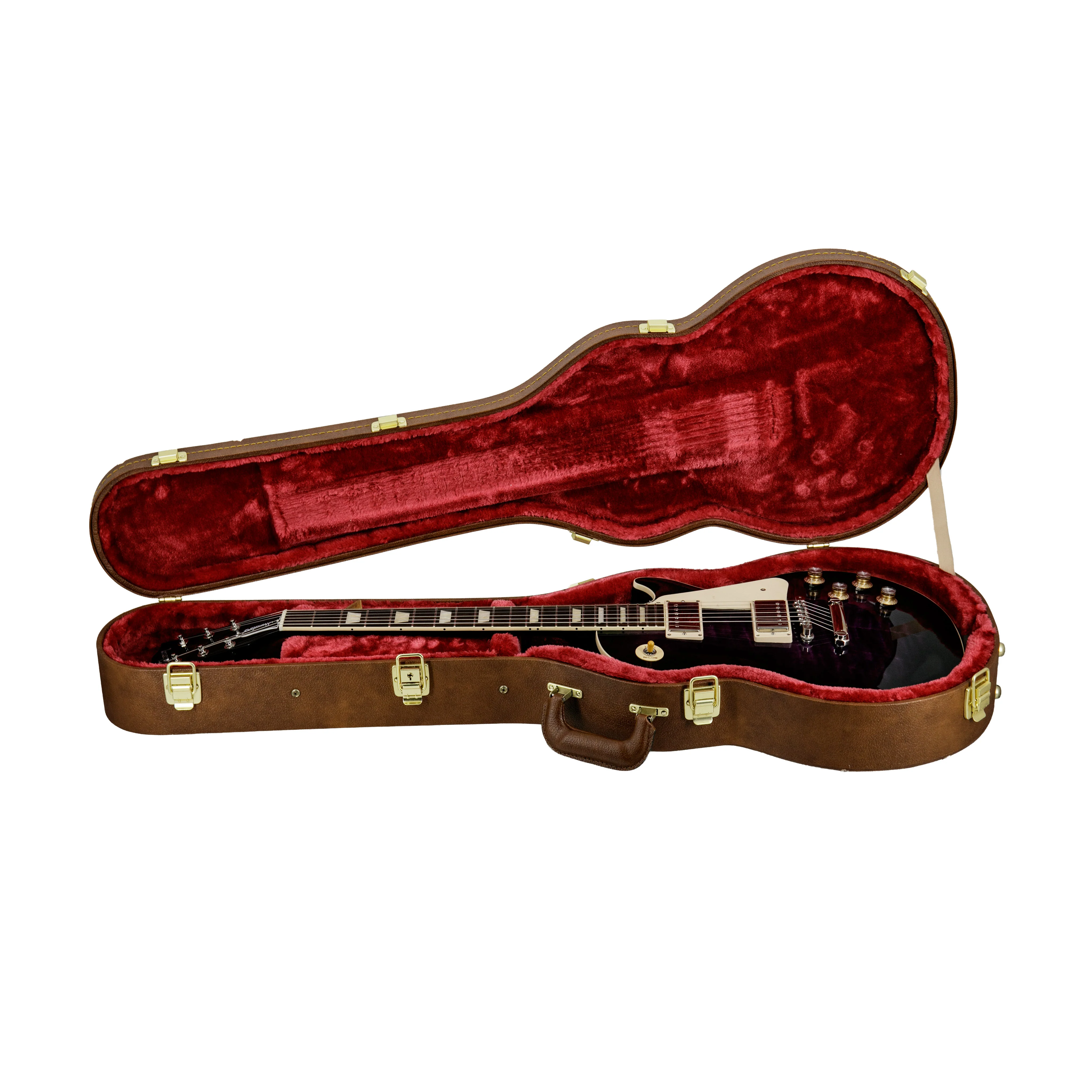Gibson Original Collection Les Paul Standard 60s, Figured Top Dark Purple Burst, 20905XXXX - Image 11