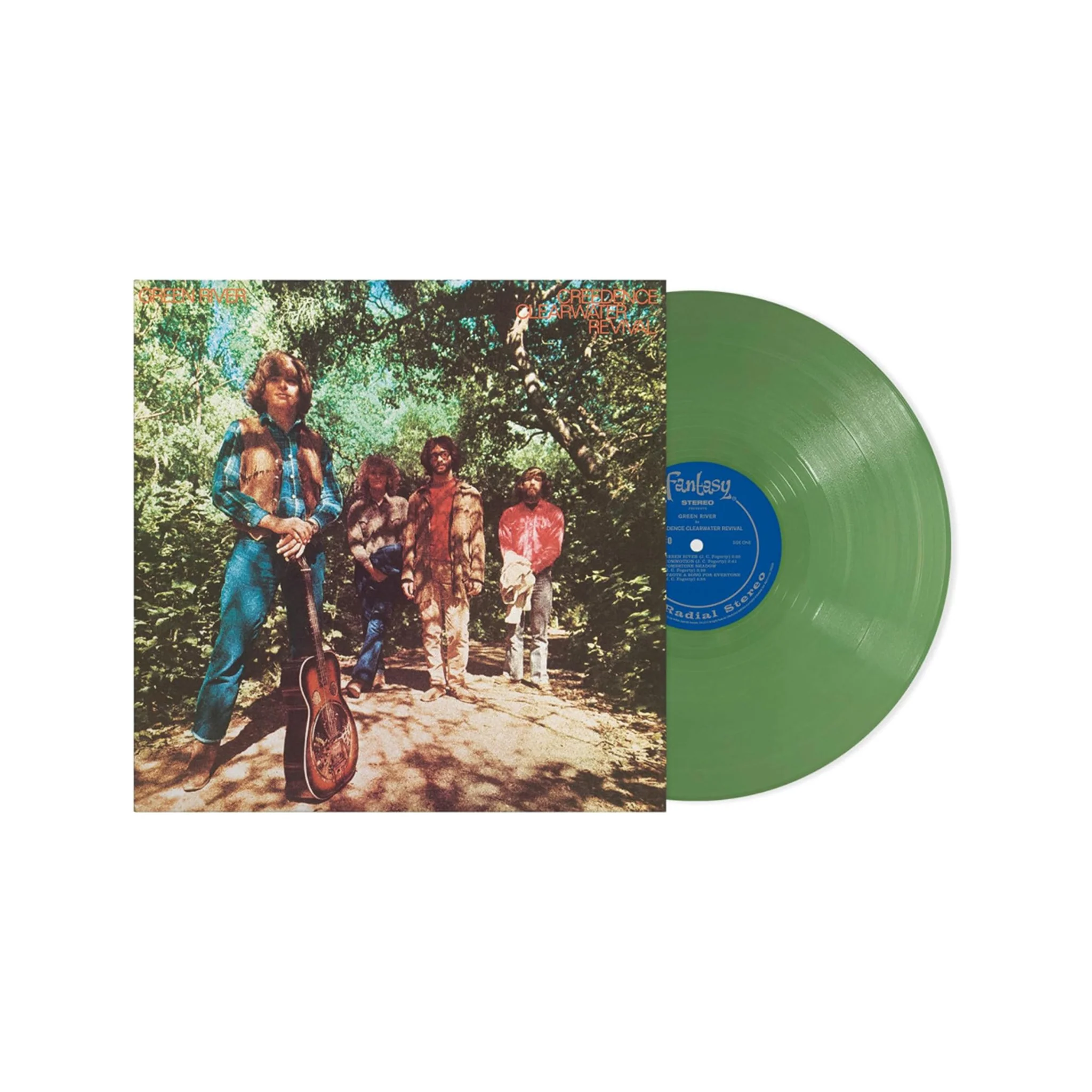 Green River (Reissue) (Olive Green Vinyl) - Creedence Clearwater Revival (Vinyl) (BD) - Image 2