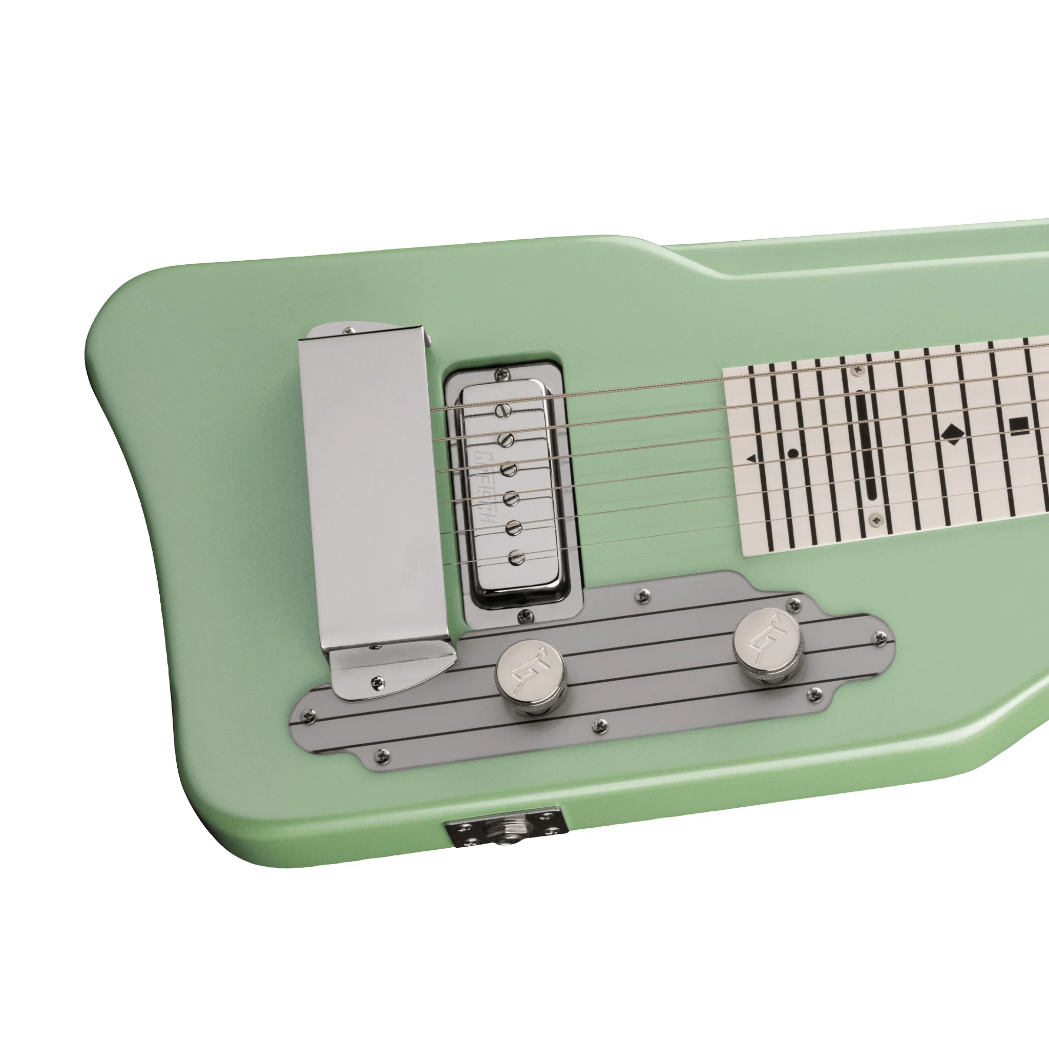 Gretsch Electromatic G5700 Lap Steel Electric Hawaiian Guitar, Broadway Jade - Image 5