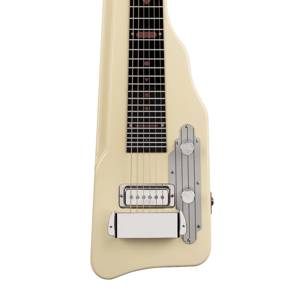 Gretsch Electromatic G5700 Lap Steel Electric Hawaiian Guitar, Vintage White - Image 3
