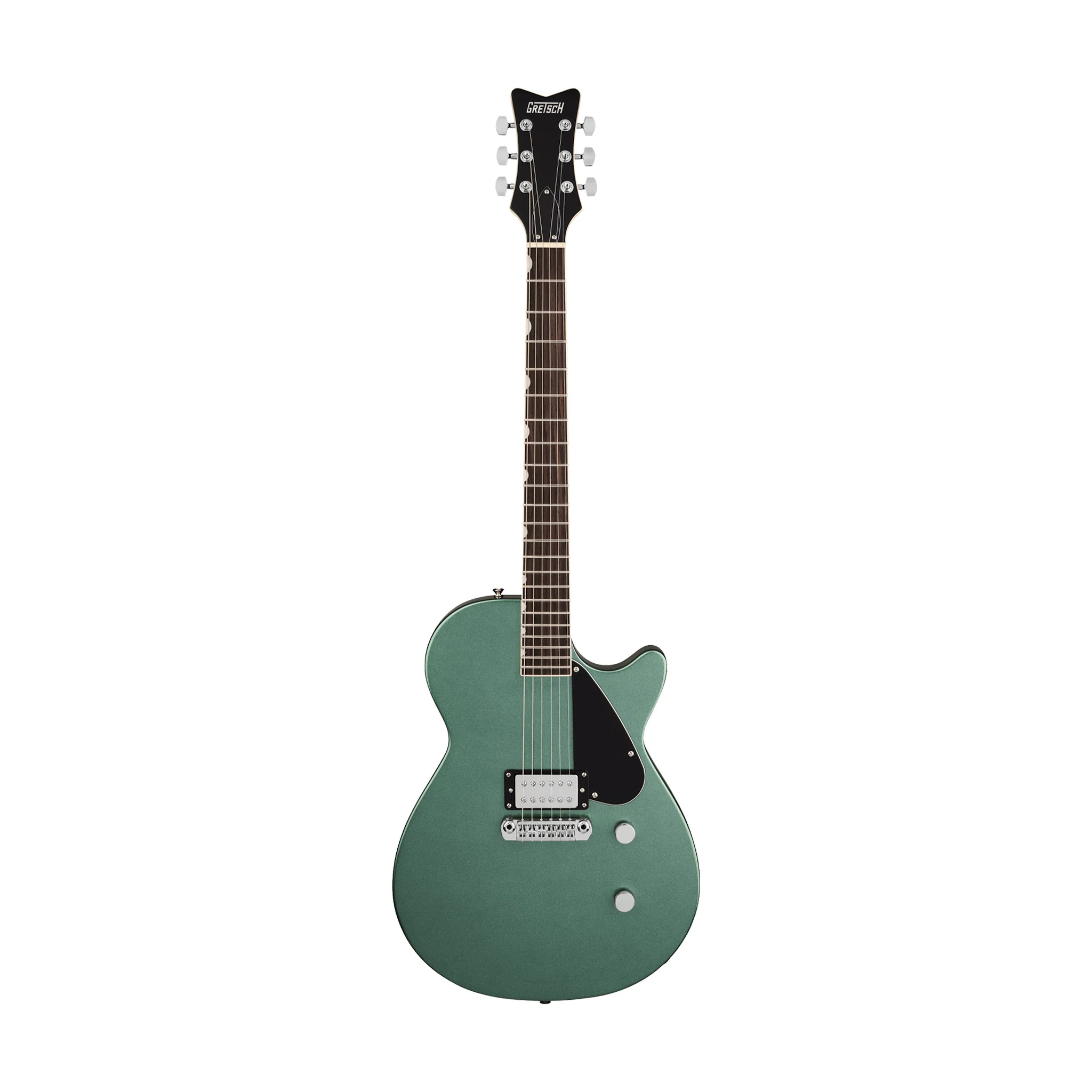 Gretsch Electromatic Jet Club 1 Pickup Electric Guitar, Steel Olive