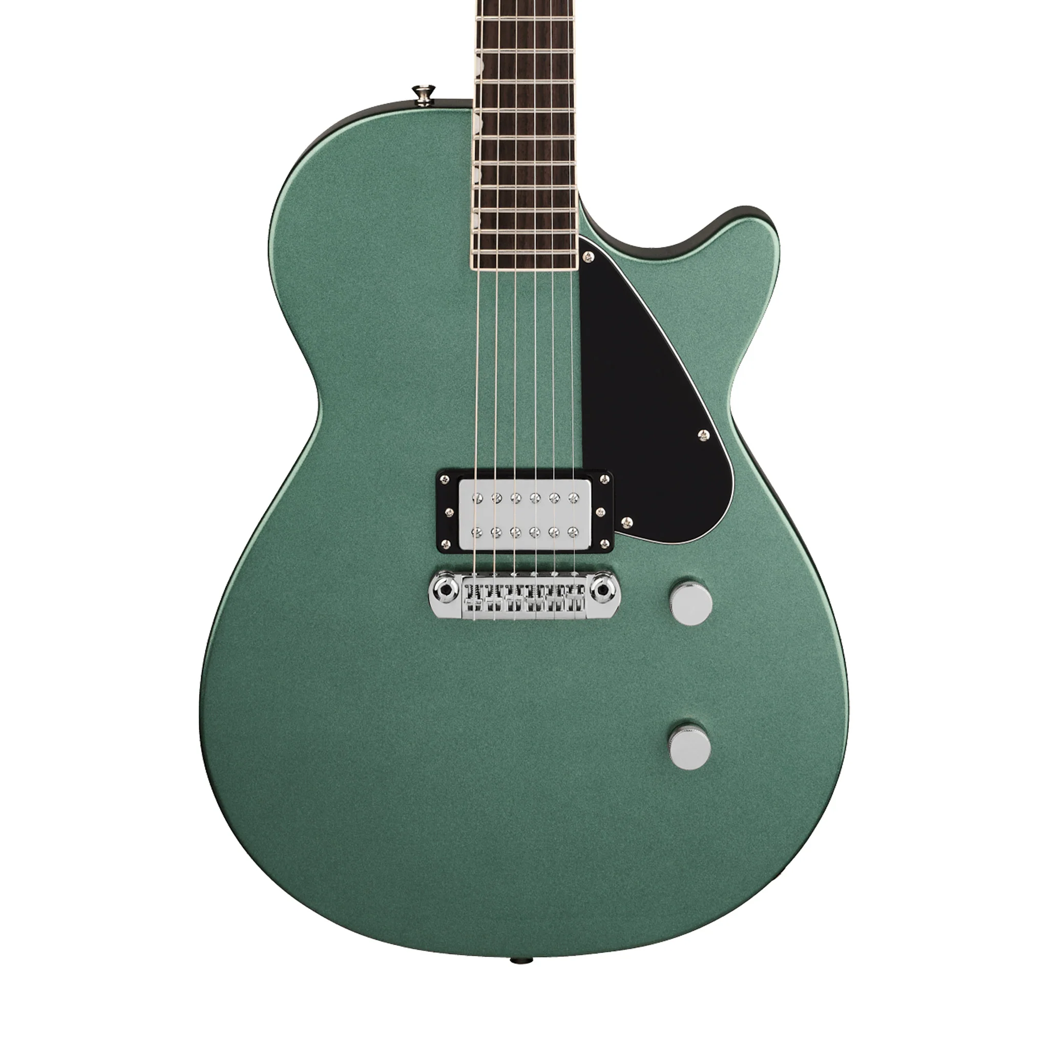 Gretsch Electromatic Jet Club 1 Pickup Electric Guitar, Steel Olive - Image 3